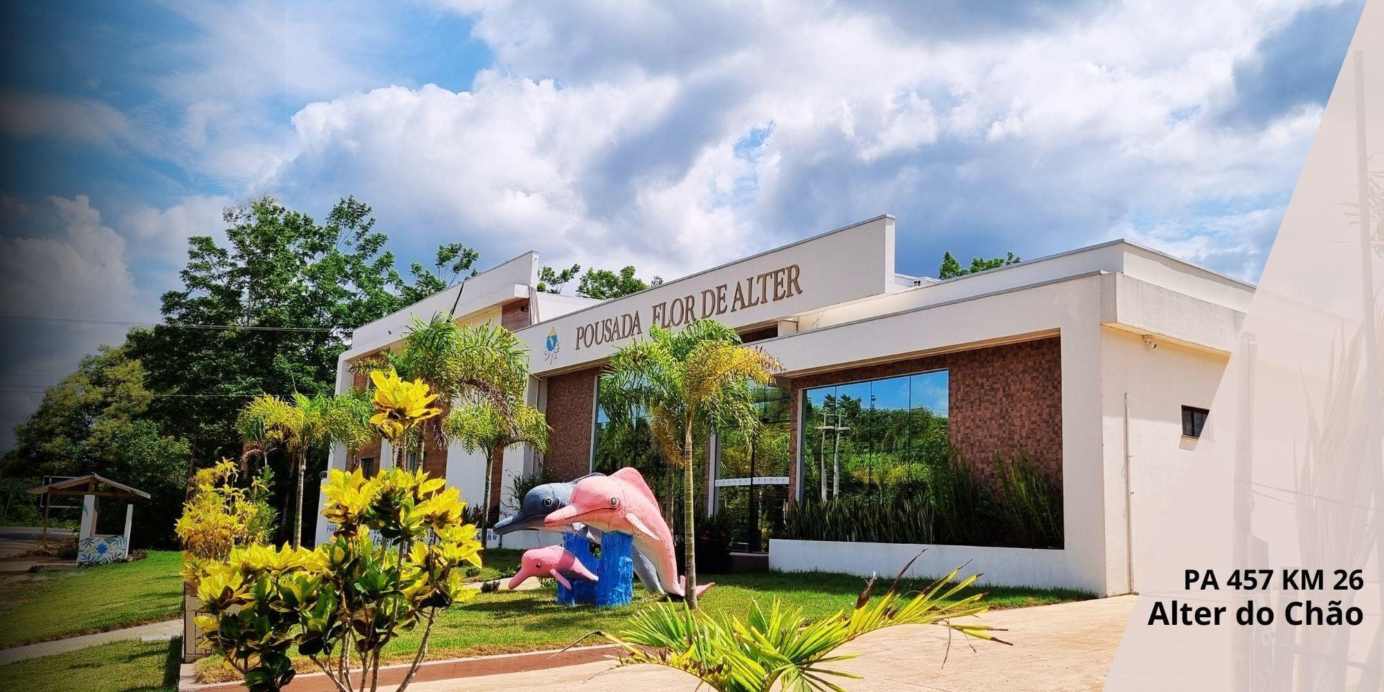 Vista Exterior Pousada Flor de Alter