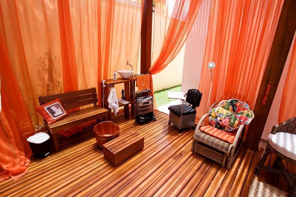Spa Pousada Pé na Areia Guarujá