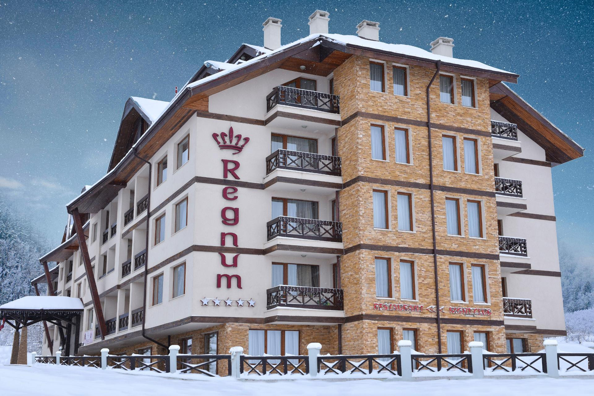 Vista Exterior Regnum Bansko Ski Hotel & SPA