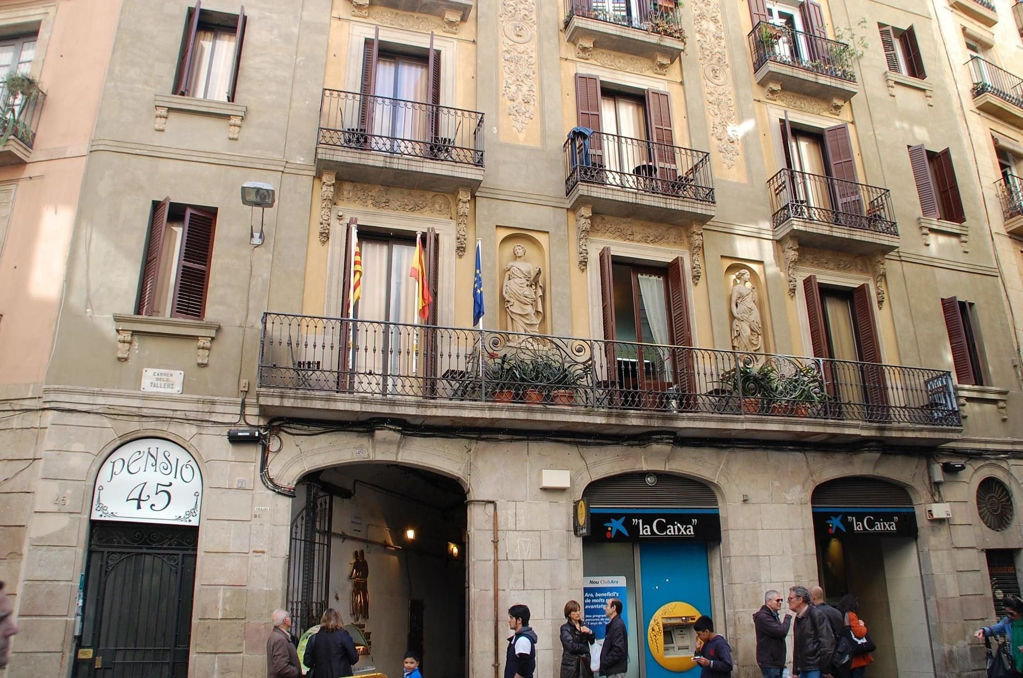 Vista Exterior Pensión 45
