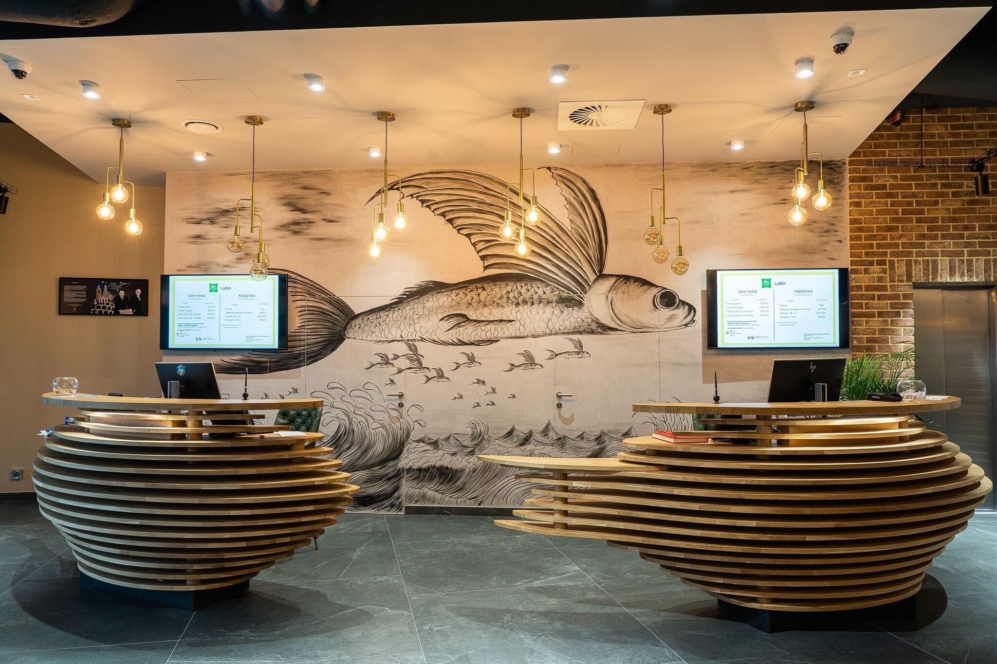 Vista Lobby ibis Styles Lublin Stare Miasto
