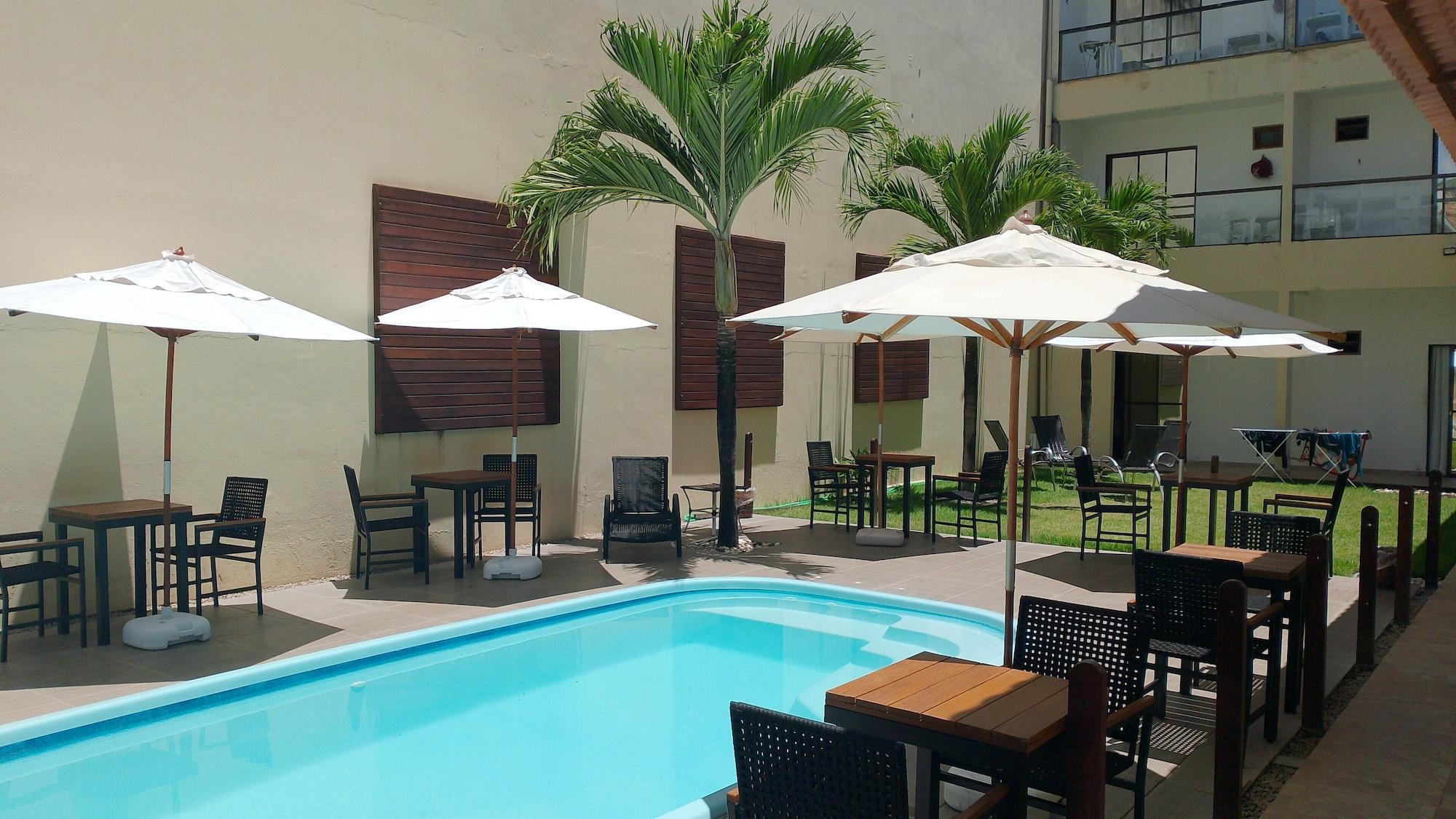 Vista Piscina Pousada Canto dos Corais Maragogi