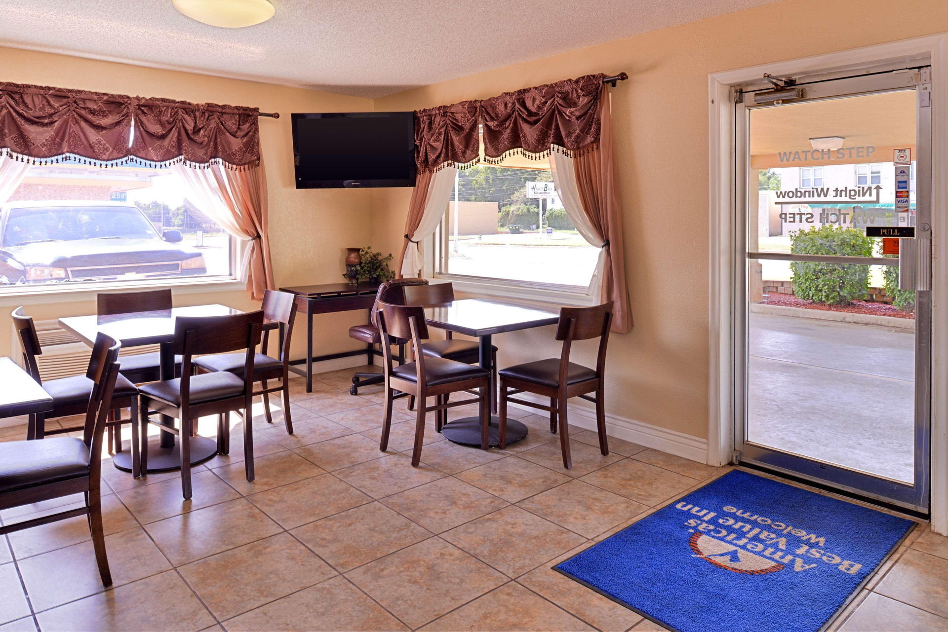 Vista Lobby Americas Best Value Inn Ponca City