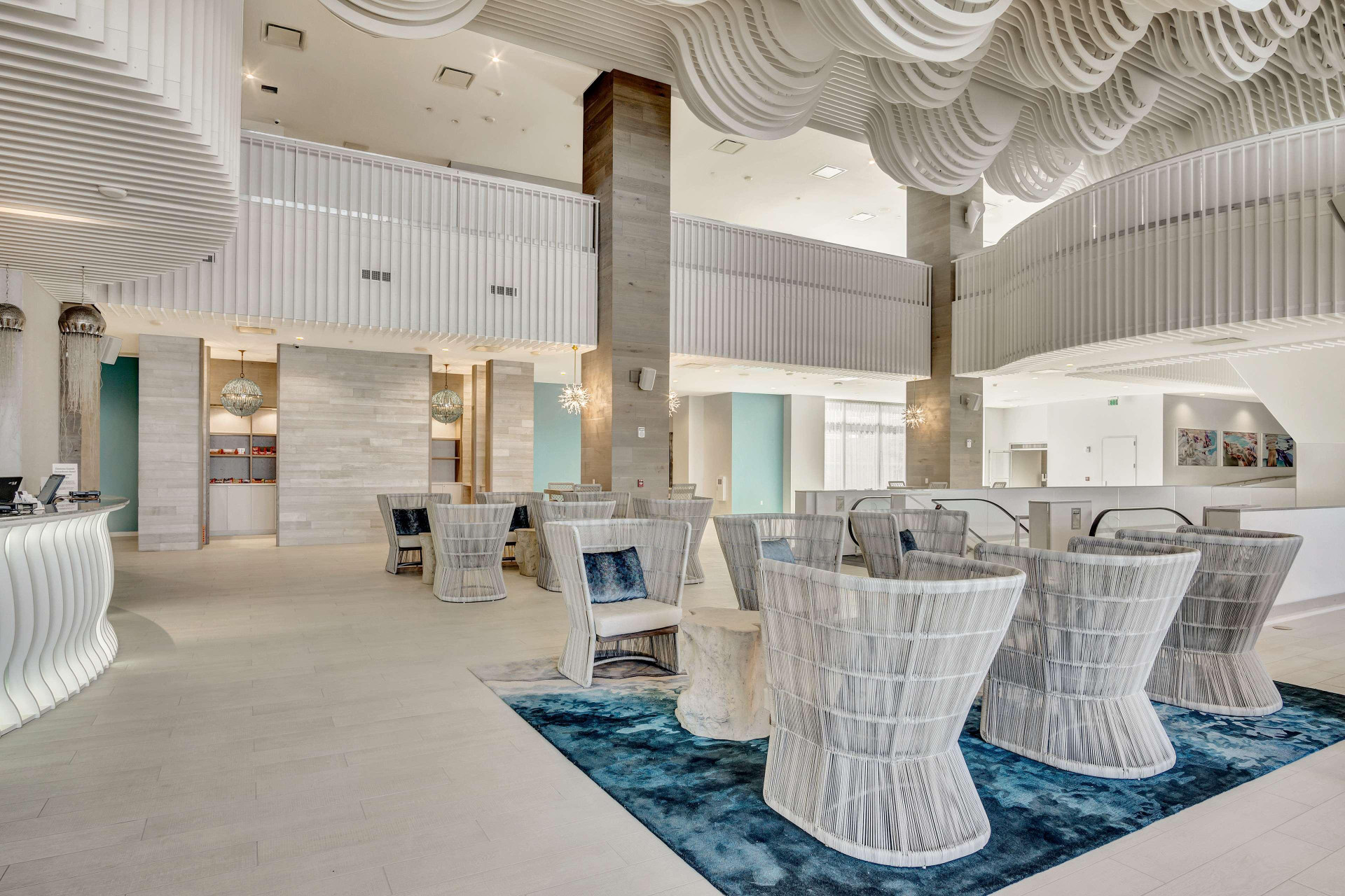 Vista Lobby Daytona Grande Oceanfront Resort