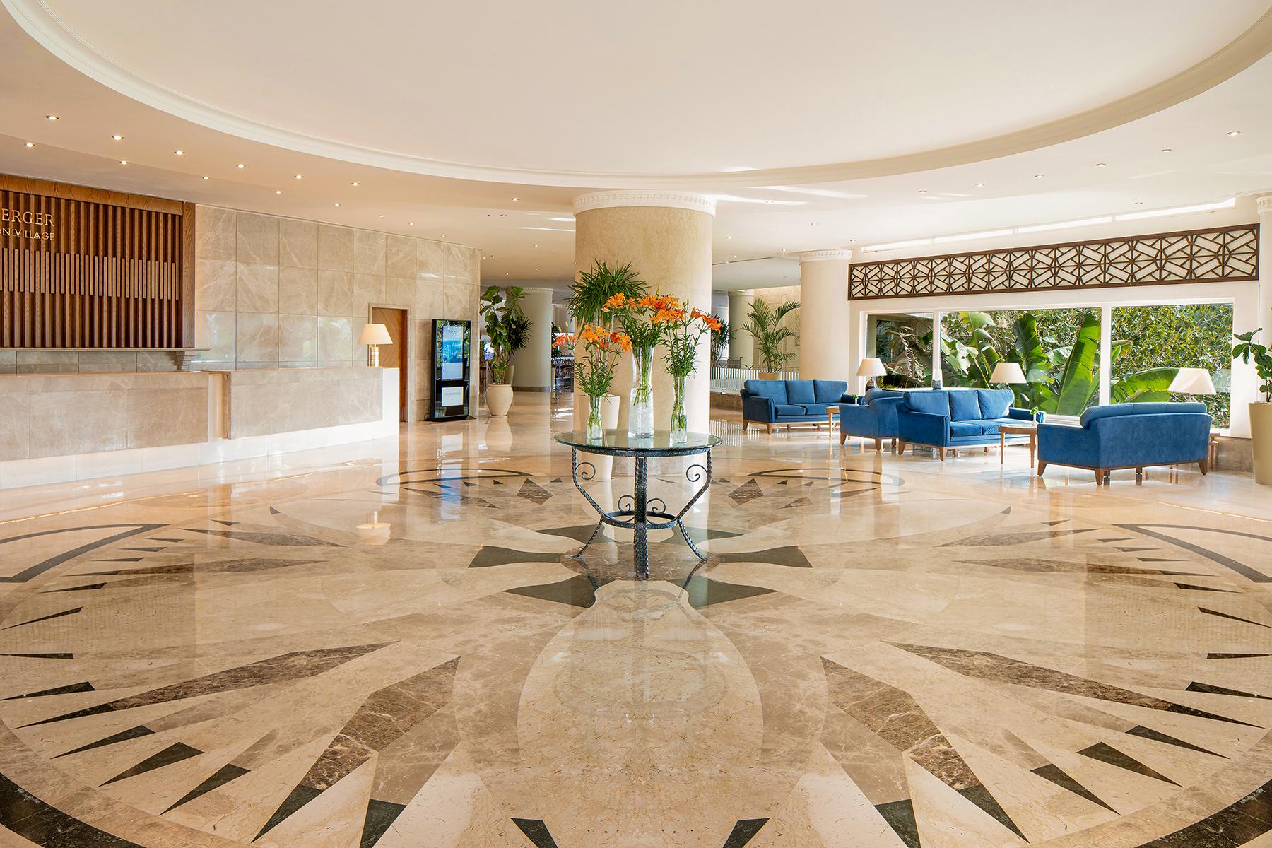 Vista Lobby Steigenberger Hotel & Nelson Village