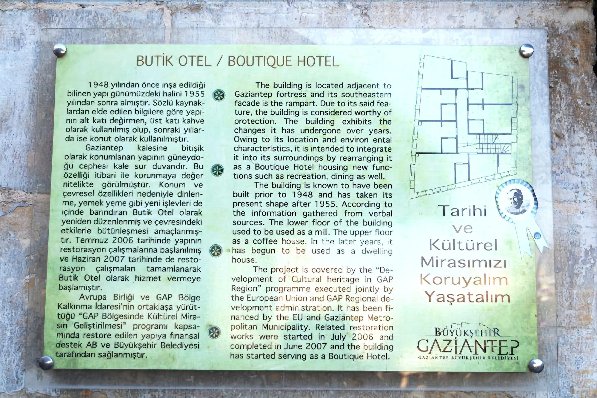 Kale Evi Butik Otel Gaziantep Hotéis na Decolar