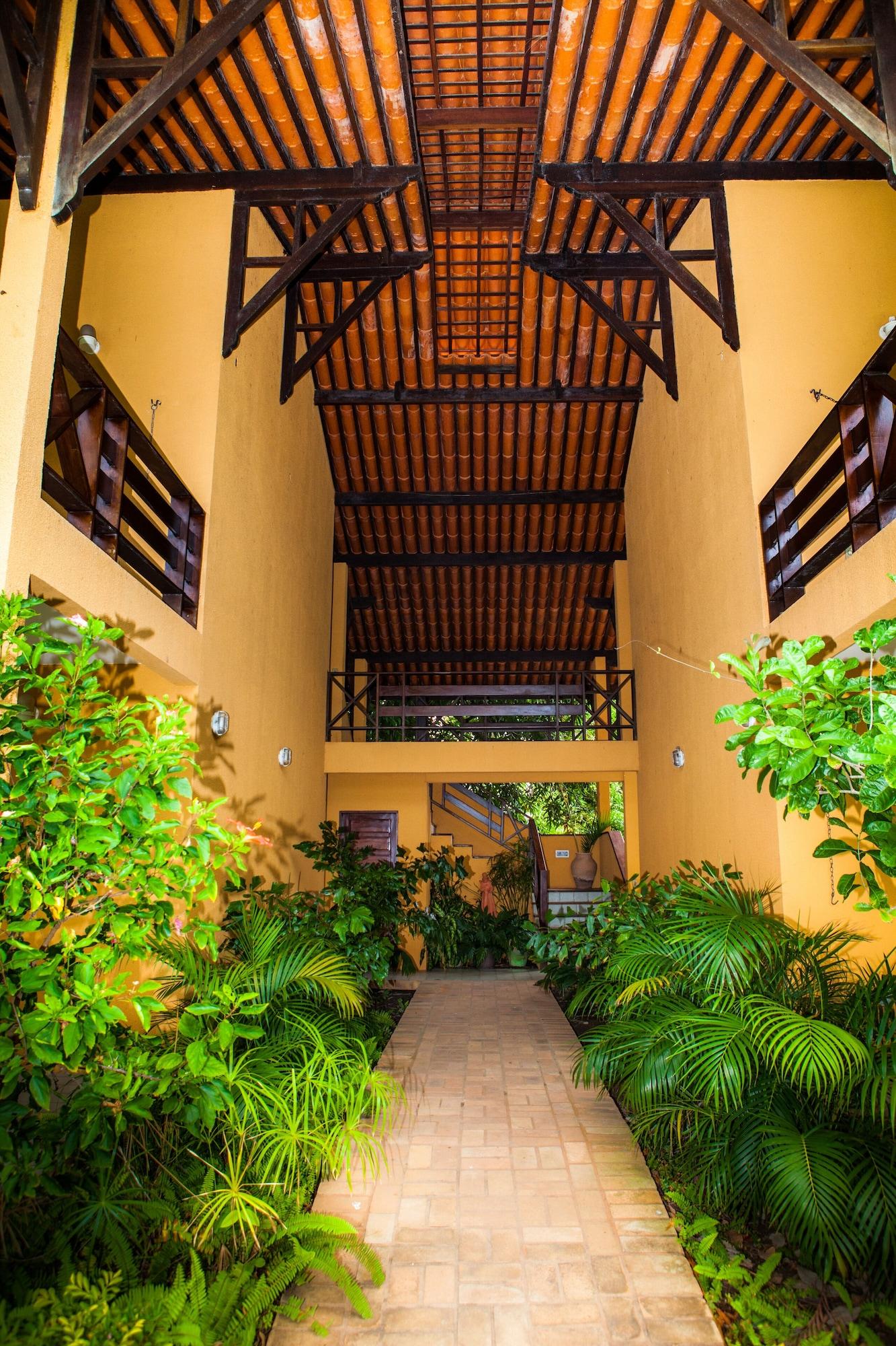 Vista Lobby Eco Pousada Paraíso dos Coqueirais