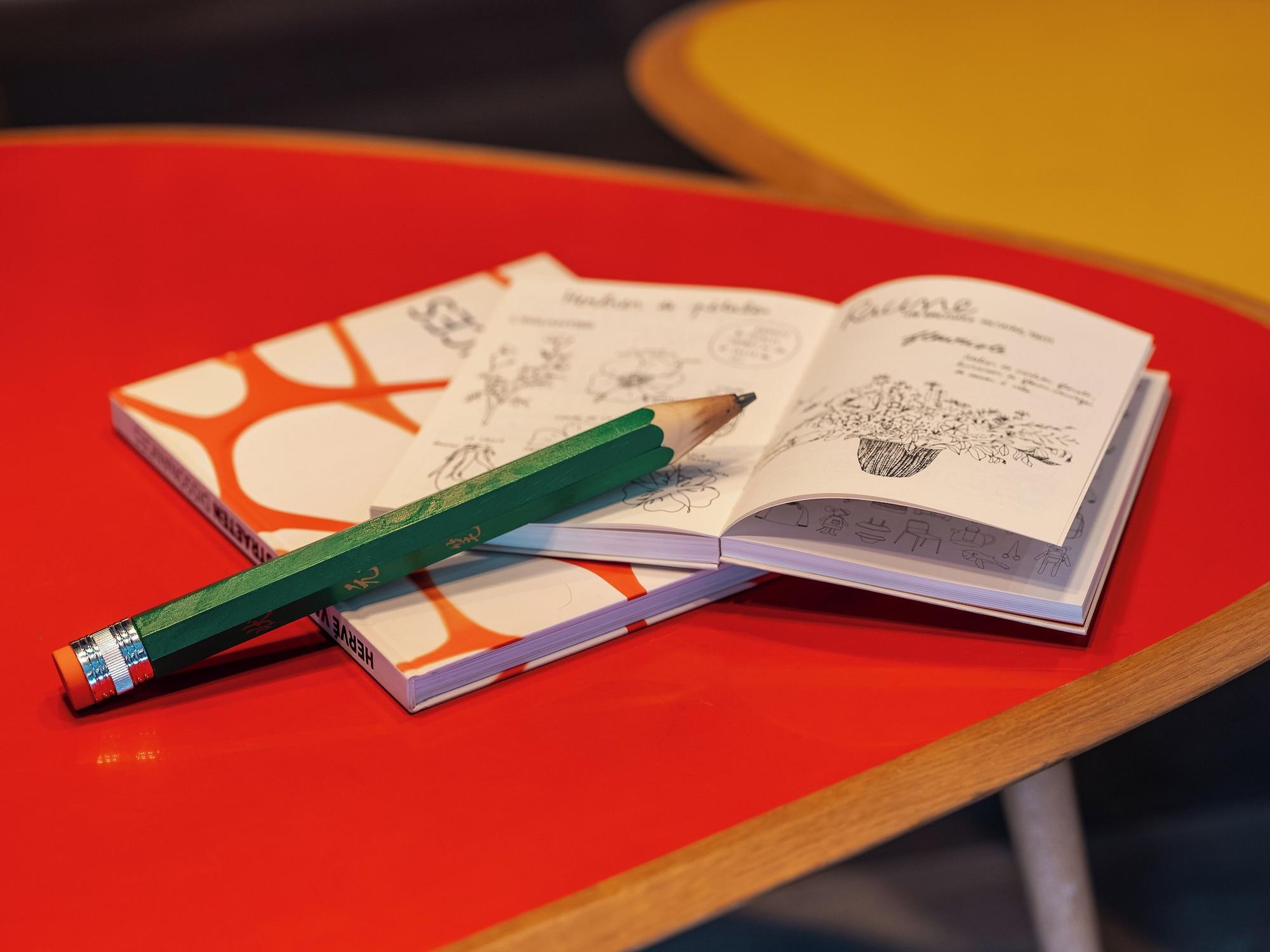 Vista Lobby Hôtel Crayon Rouge