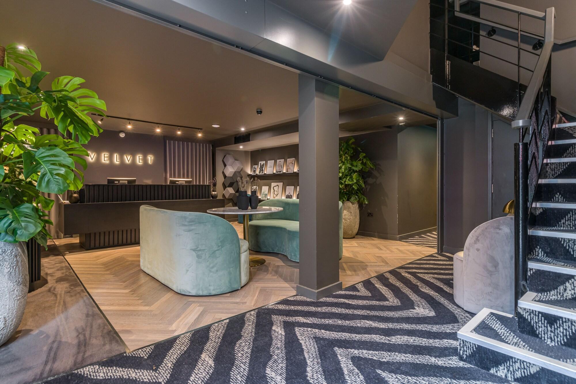 Vista Lobby Velvet Hotel Manchester, WorldHotels Crafted