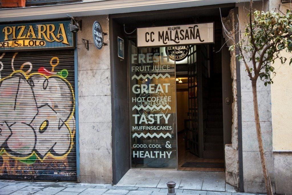 Vista Exterior Hostal CC Malasaña