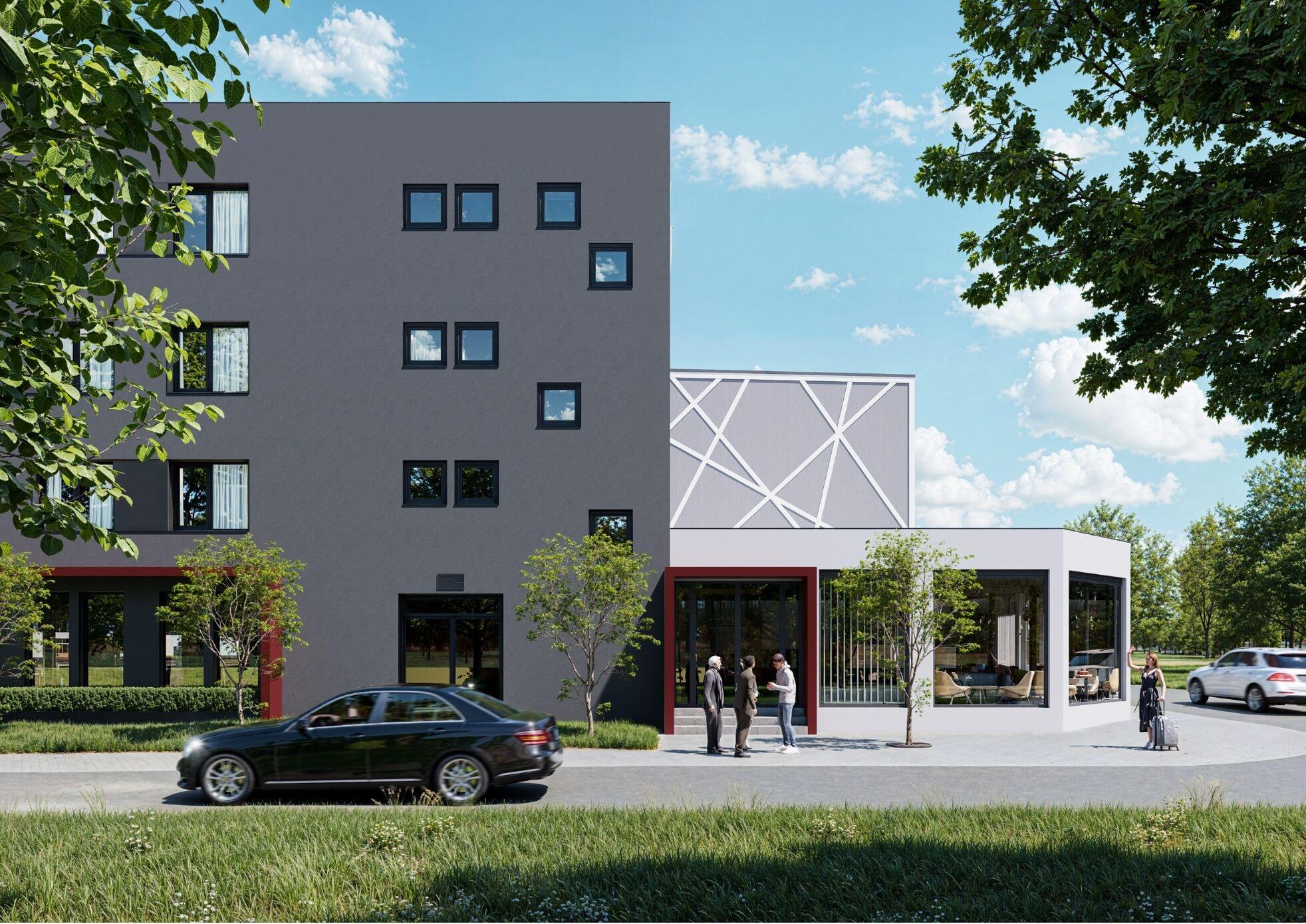 Vista Exterior WE Hotel Expo Prague