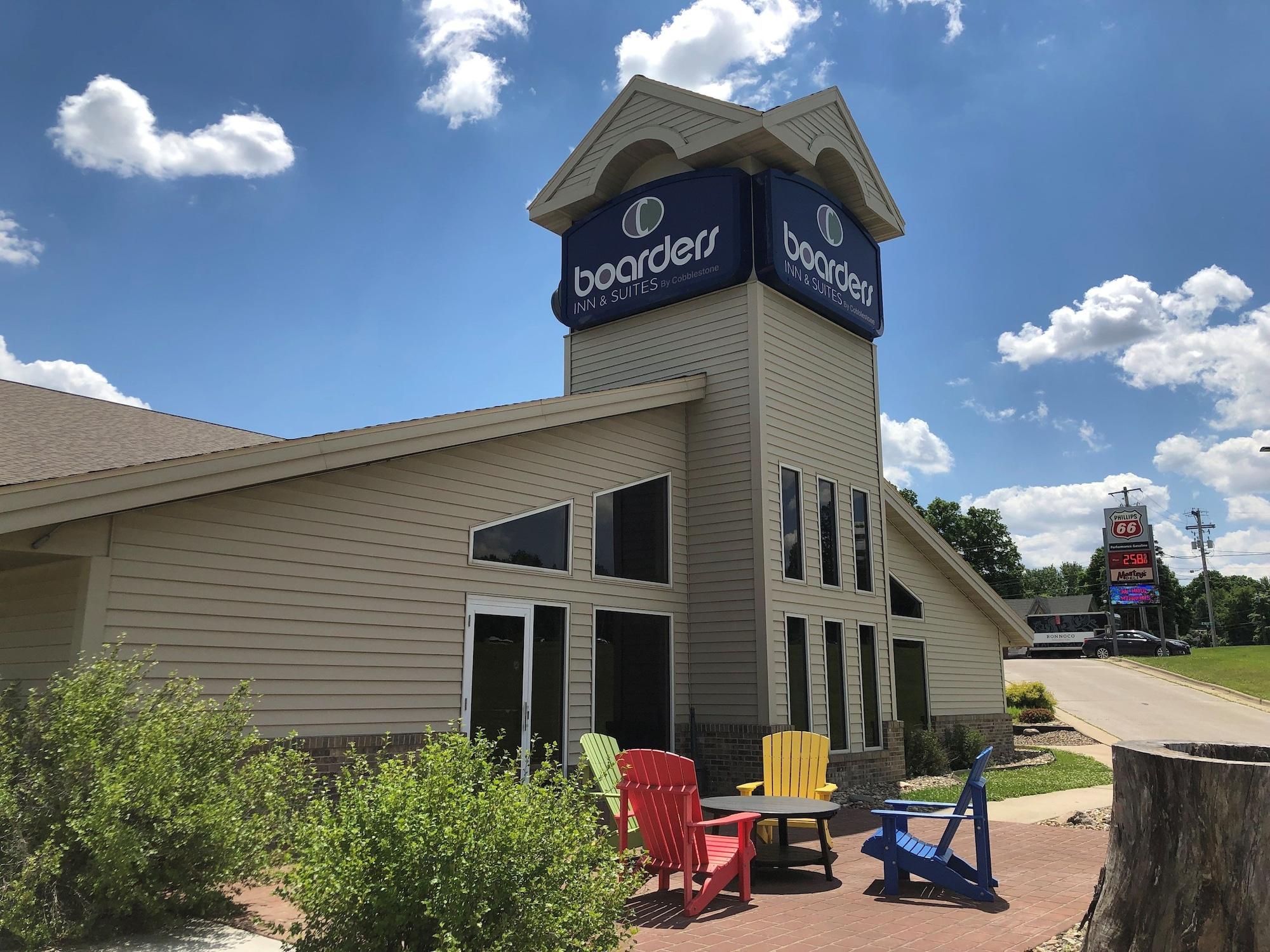 Vista Exterior Boarders Inn & Suites by Cobblestone Hotels - Fayette