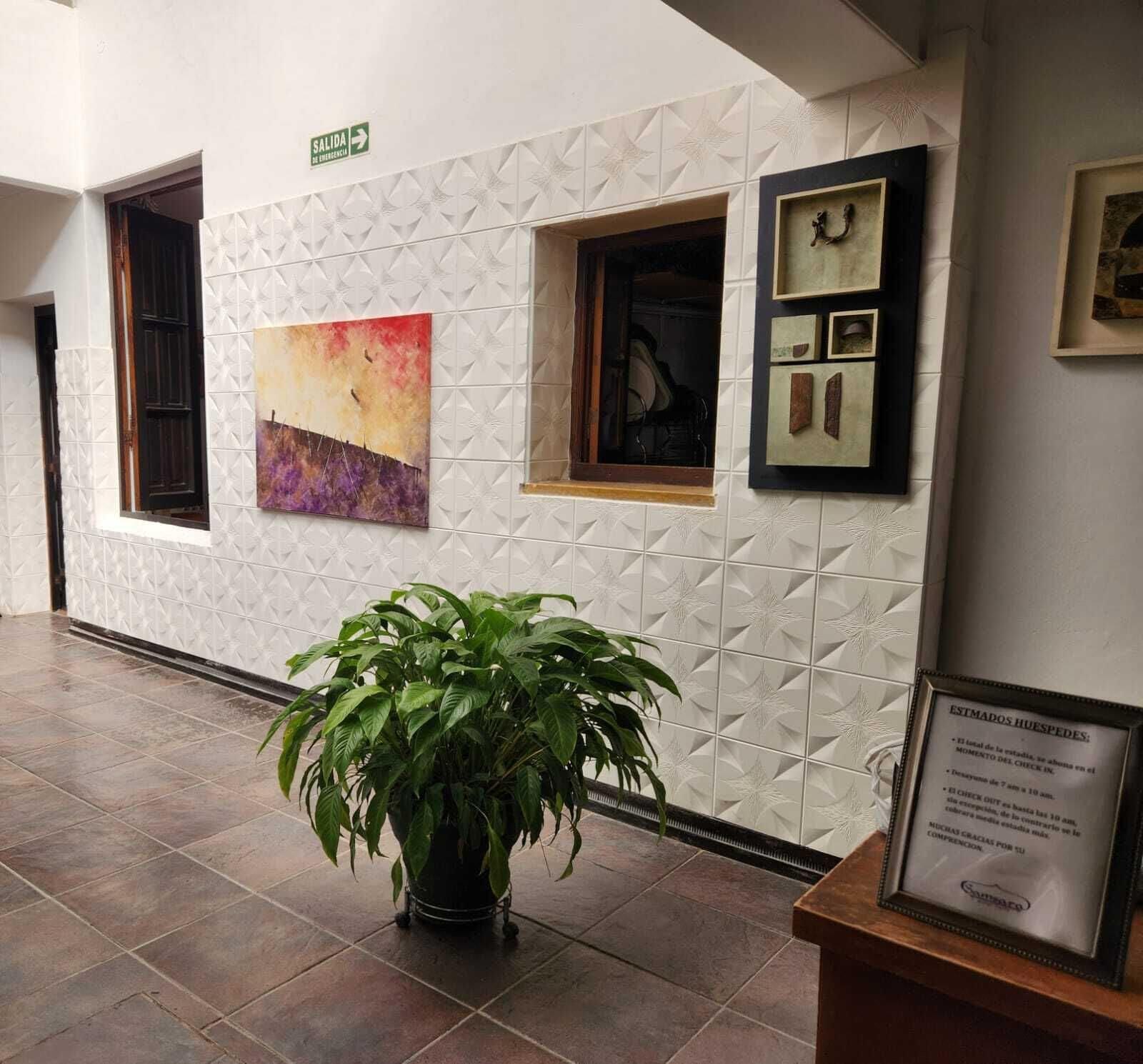 Vista Lobby Samsara Hotel Salta