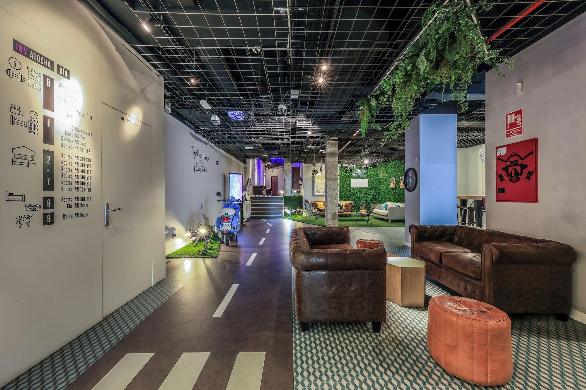 Vista Lobby Amazinn Madrid Atocha