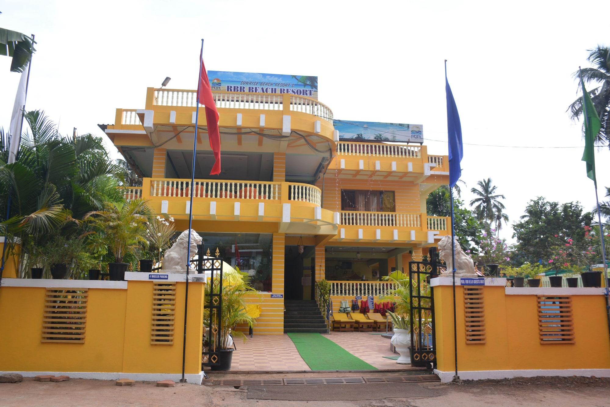 Vista Exterior RBR Beach Resort Calangute
