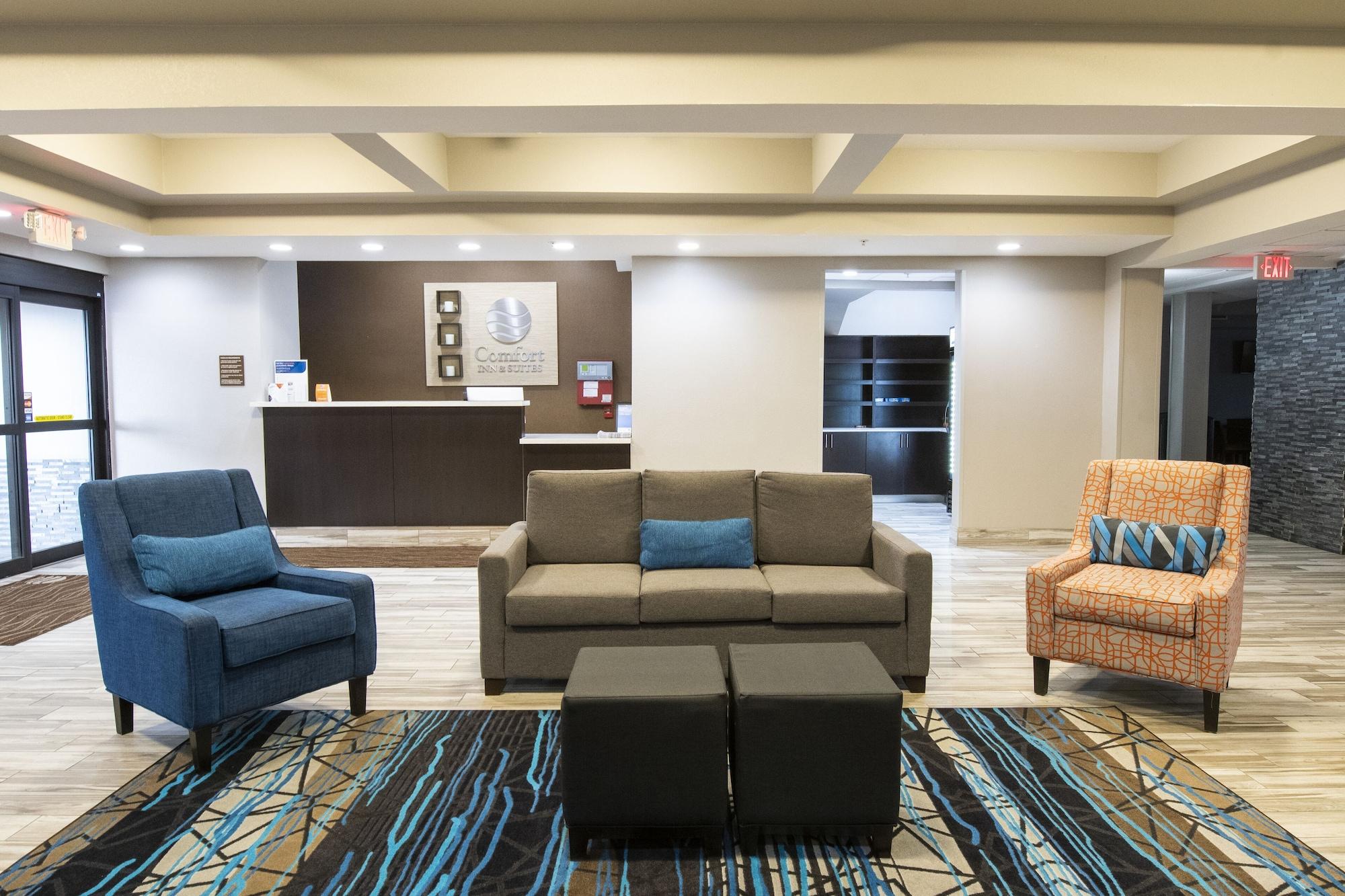Vista Lobby Comfort Inn and Suites Near Medical Center
