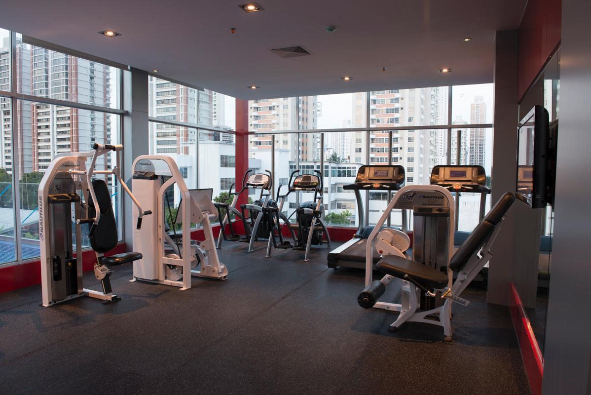 Gimnasio Ramada Plaza By Wyndham Panamá Punta Pacífica