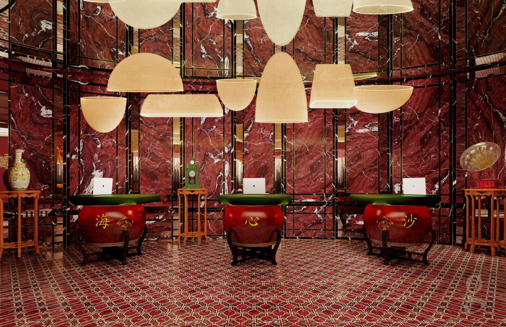 Vista Lobby Hotel Indigo Guangzhou Haixinsha by IHG