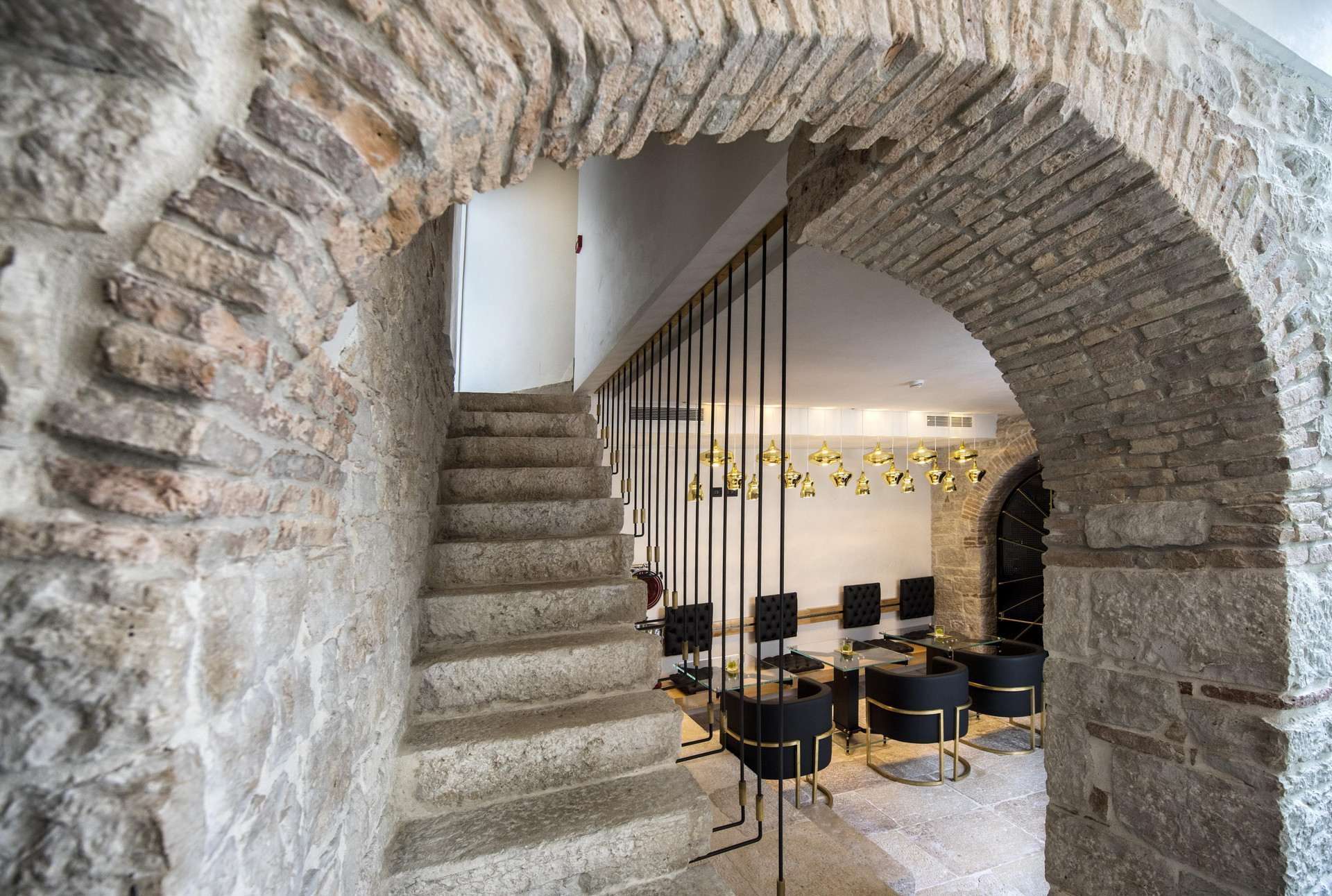 Vista Lobby Spirito Santo Palazzo Storico