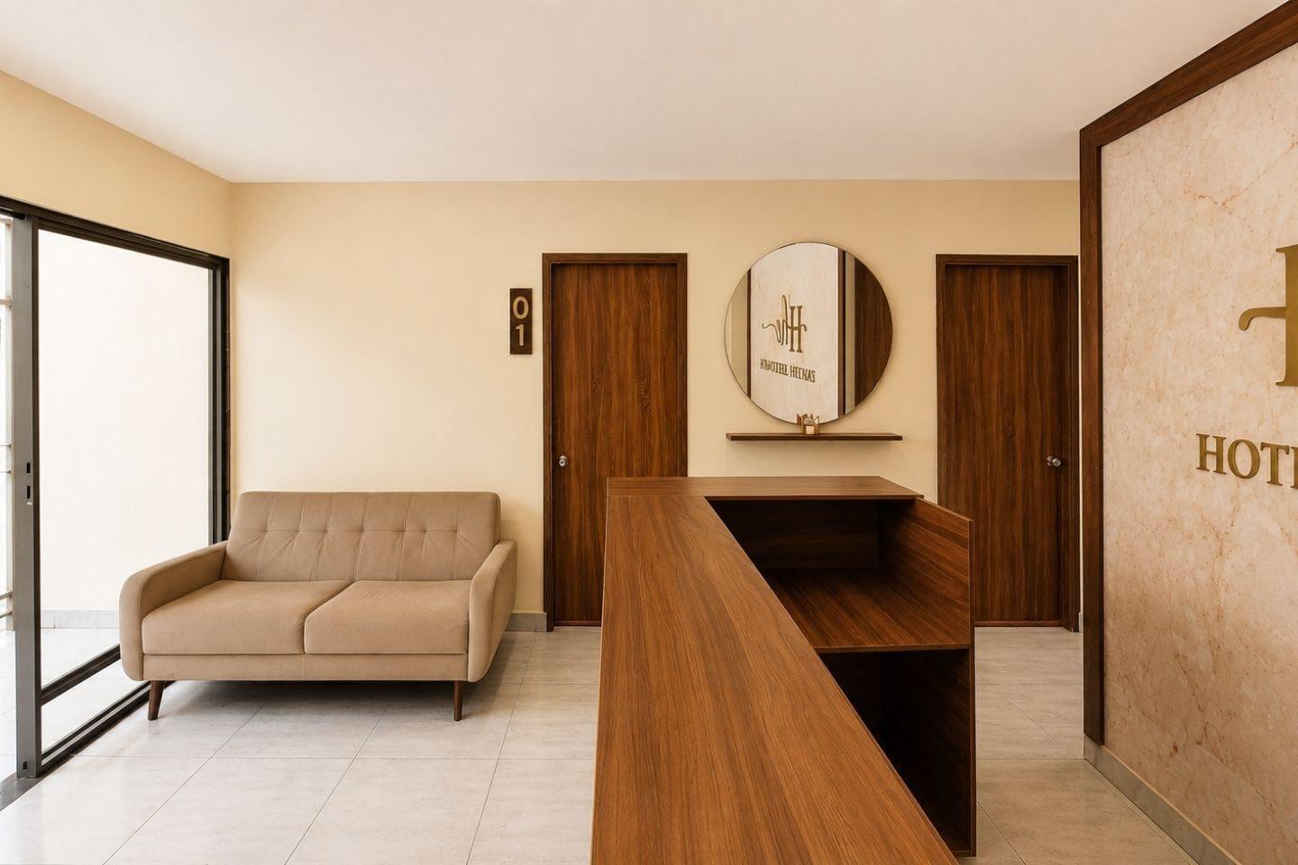 Vista Lobby Ayenda Hotel Helenas