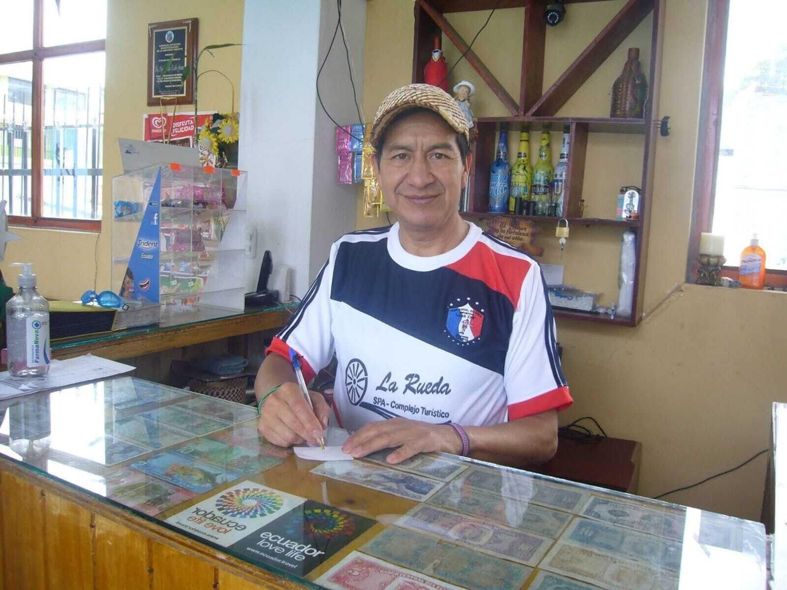 Vista Lobby Hostal y Complejo Turistico La Rueda