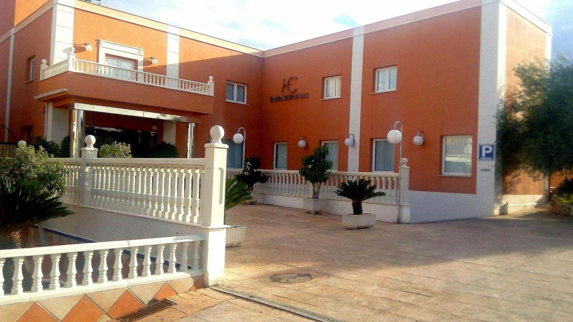 Vista Exterior Hotel Carmen