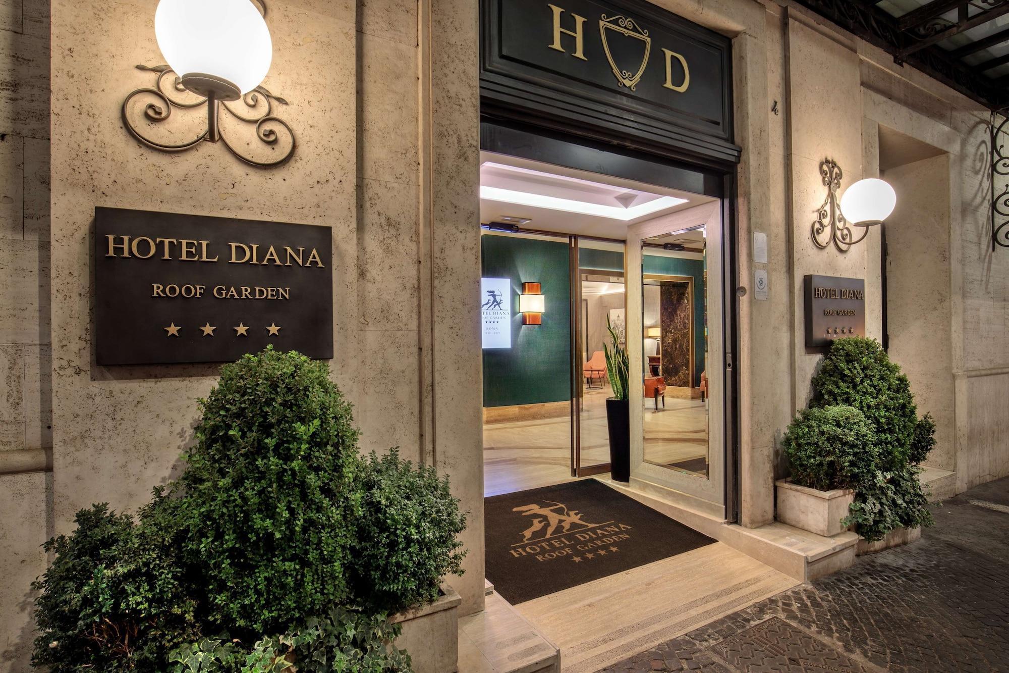 Vista Exterior Hotel Diana Roof Garden