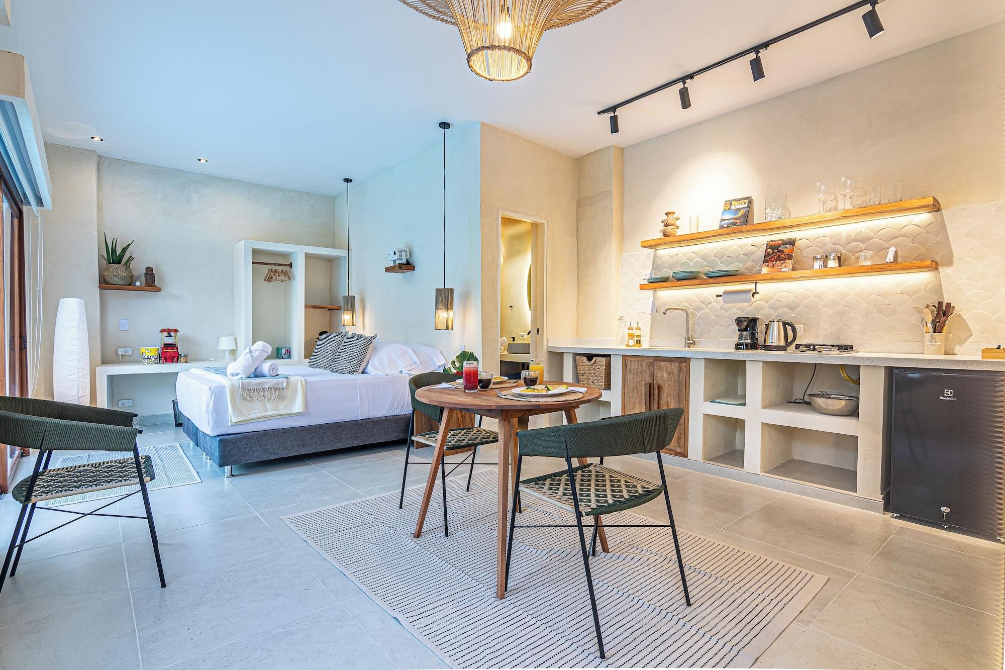 Equipamiento de Habitación Casa de Anfitrite Apartahotel