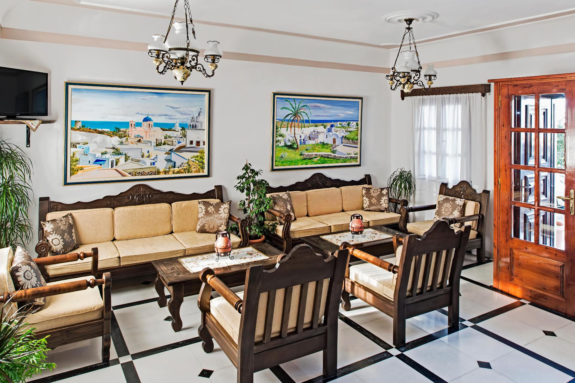 Vista Lobby Astir Thira Hotel