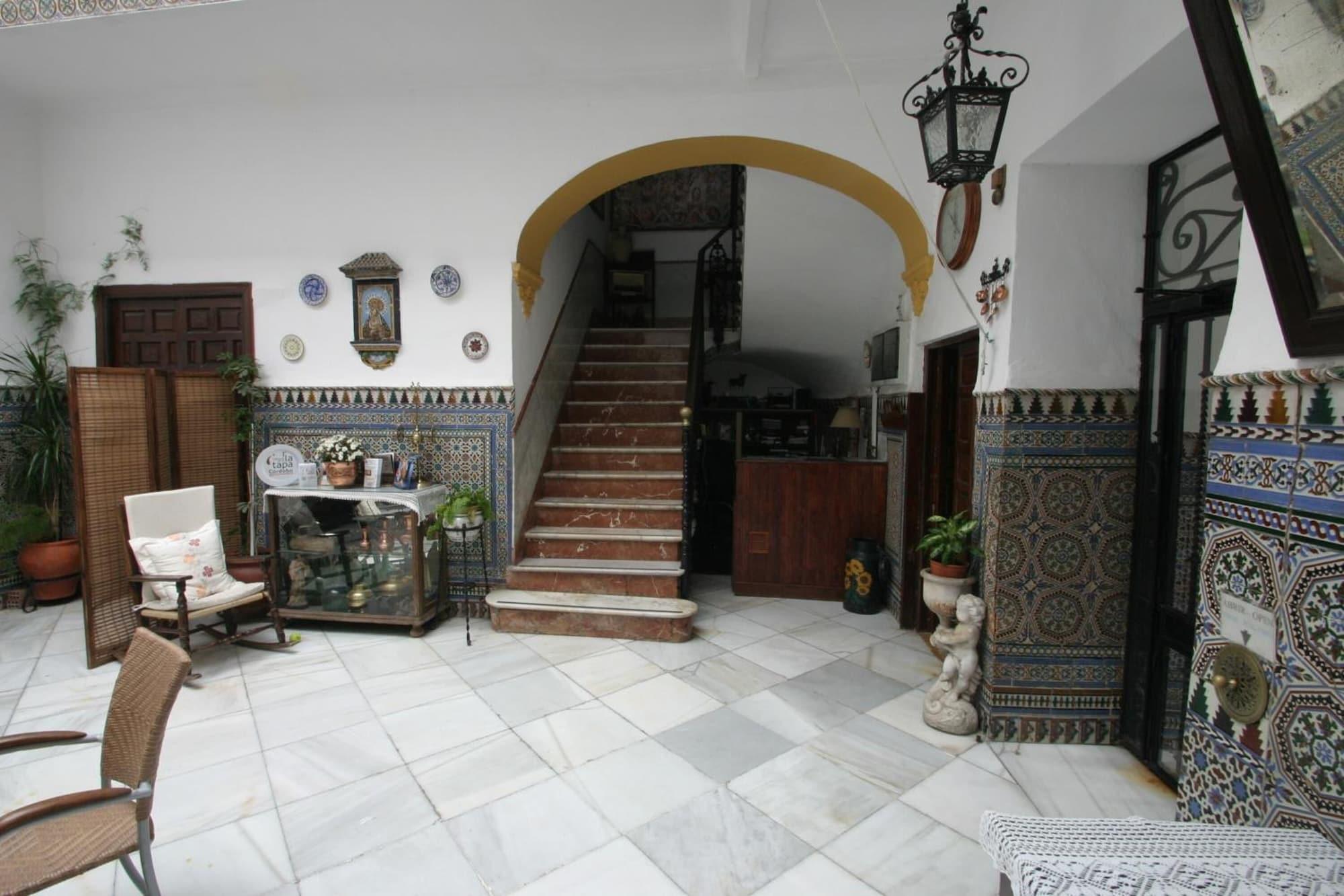 Vista Lobby Pensión El Portillo