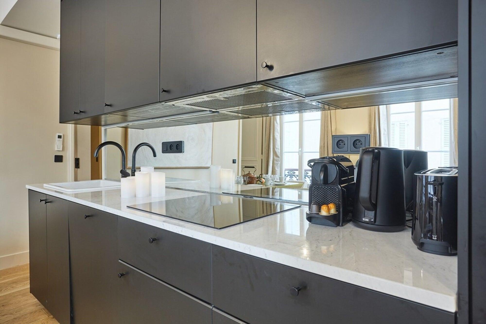 Equipamiento de Habitación Sublim new Flat Center of Paris Opera Madeleine