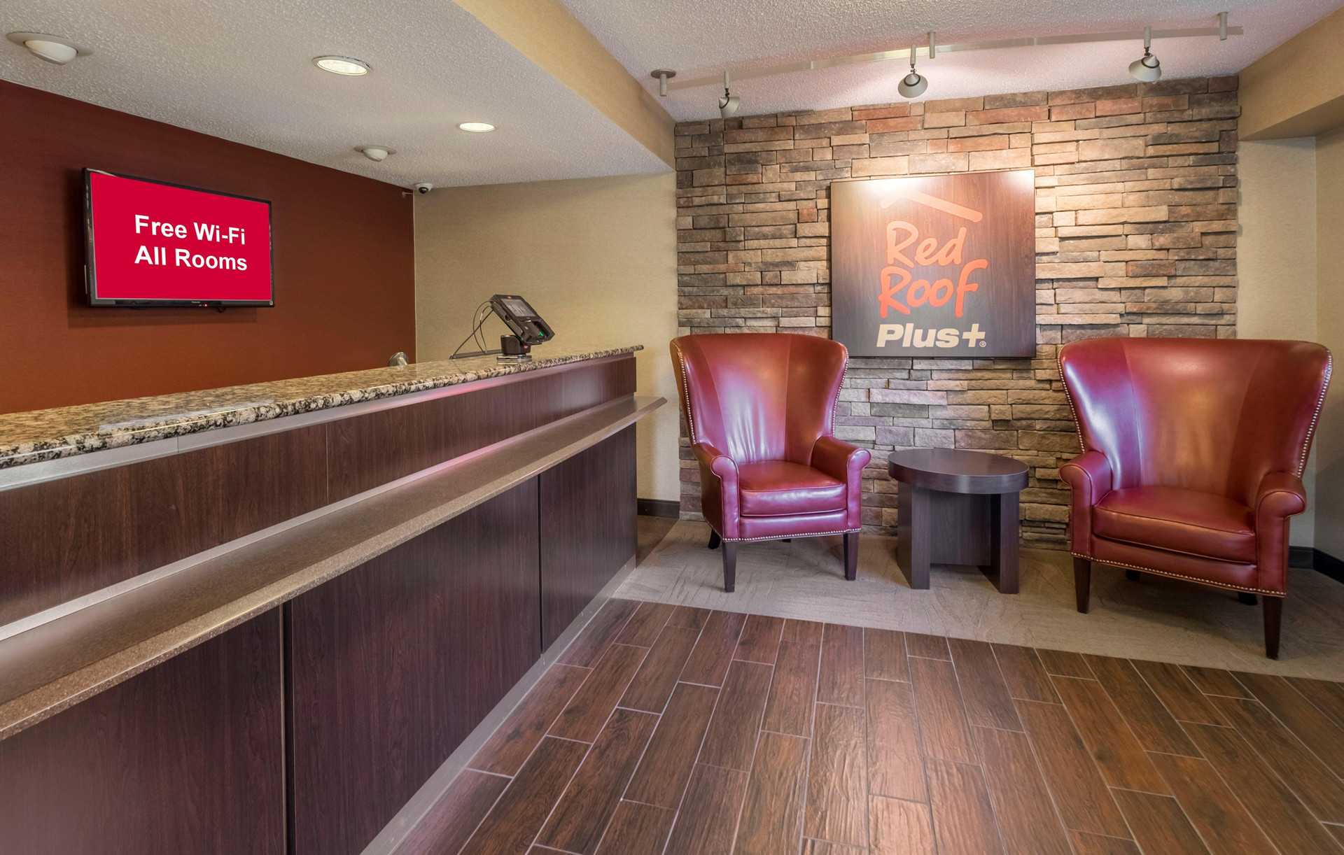 Vista Lobby Red Roof Inn PLUS+ Columbus - Dublin 