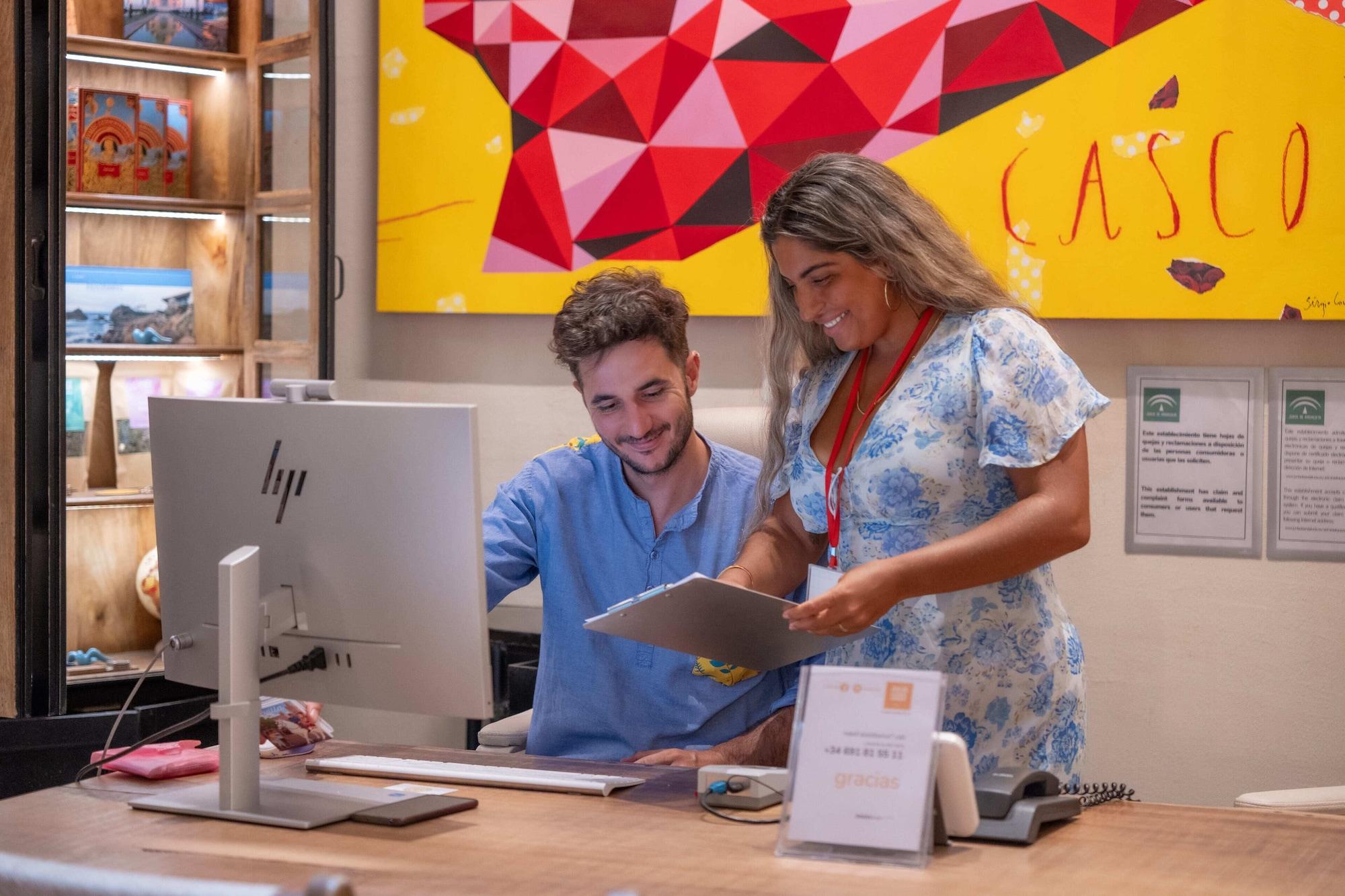 Vista Lobby Joya del Casco Boutique Hotel