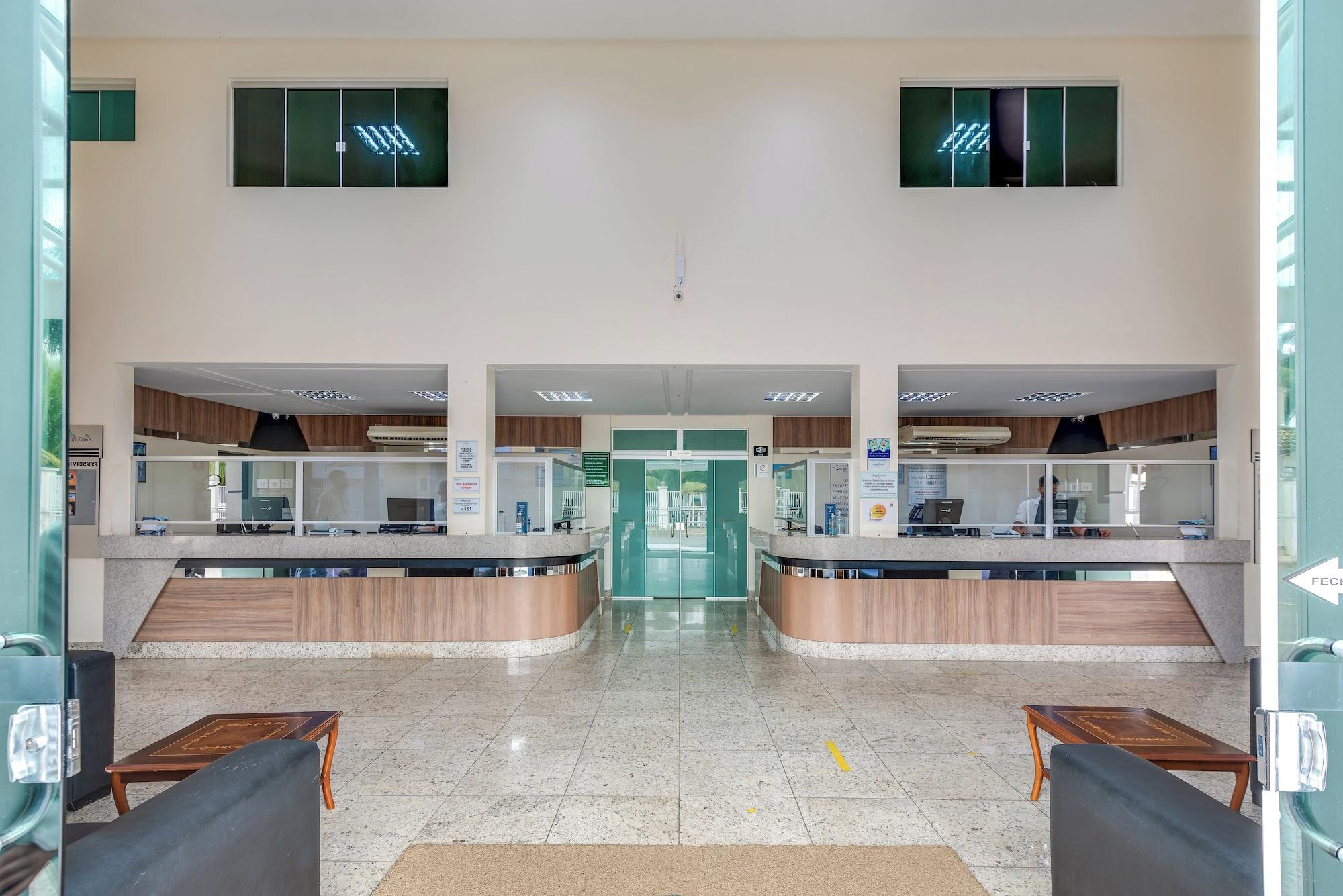 Vista Lobby Lacqua diRoma V - Direto com o Grupo Diroma - acesso ao Acqua Park com café da manhã