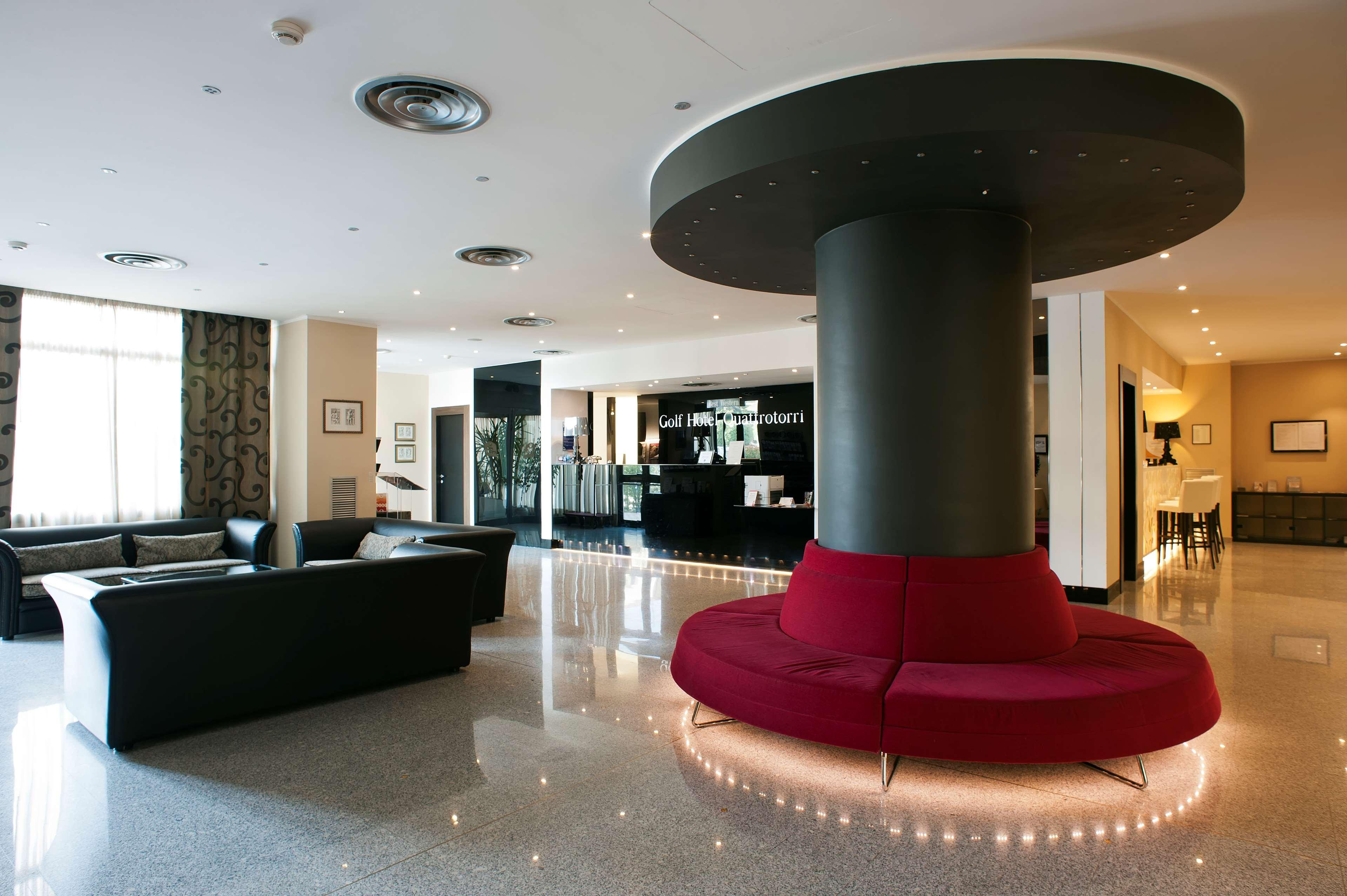 Vista Lobby Best Western Hotel Quattrotorri Perugia