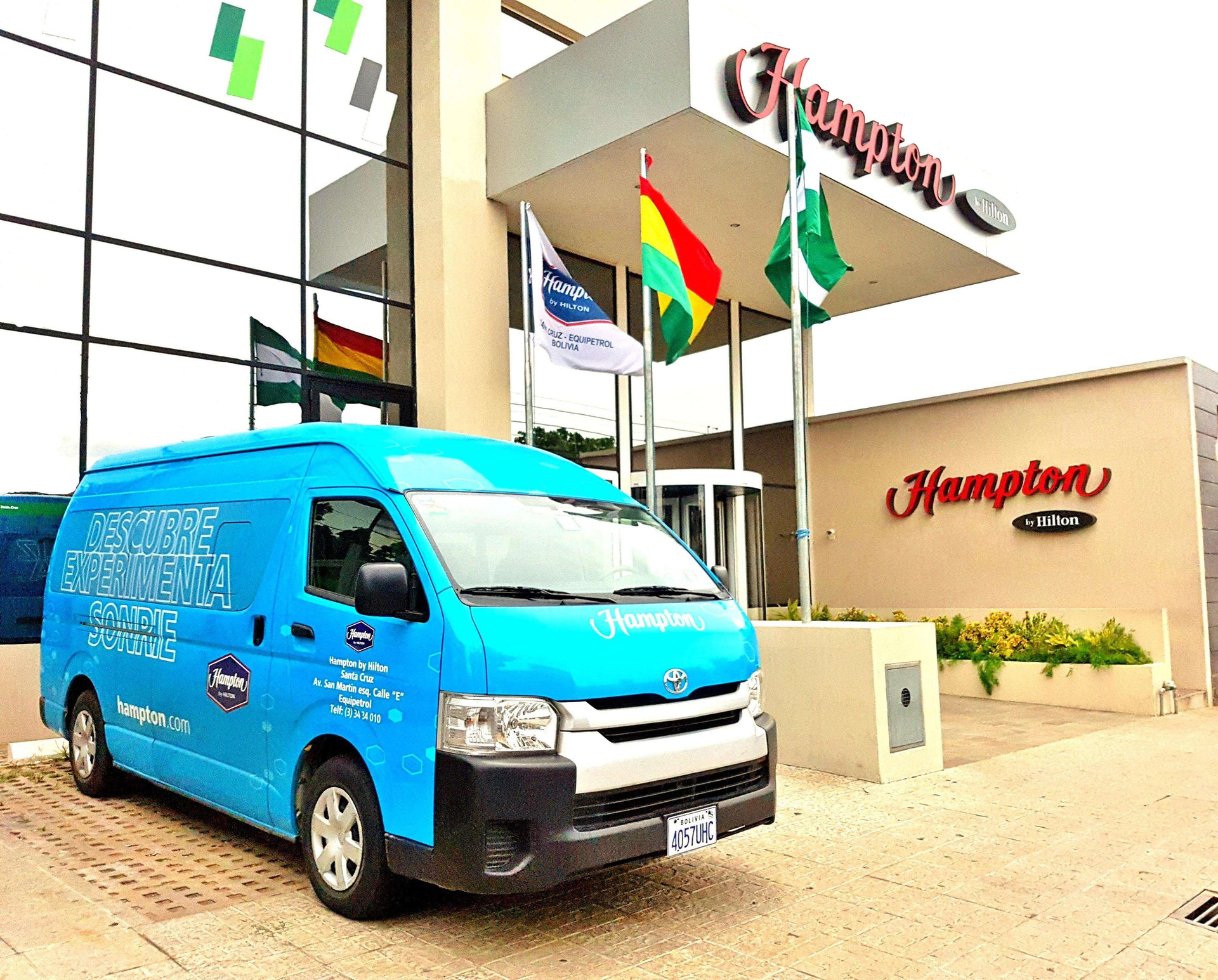 Vista Exterior Hampton by Hilton Santa Cruz/Equipetrol, Bolivia