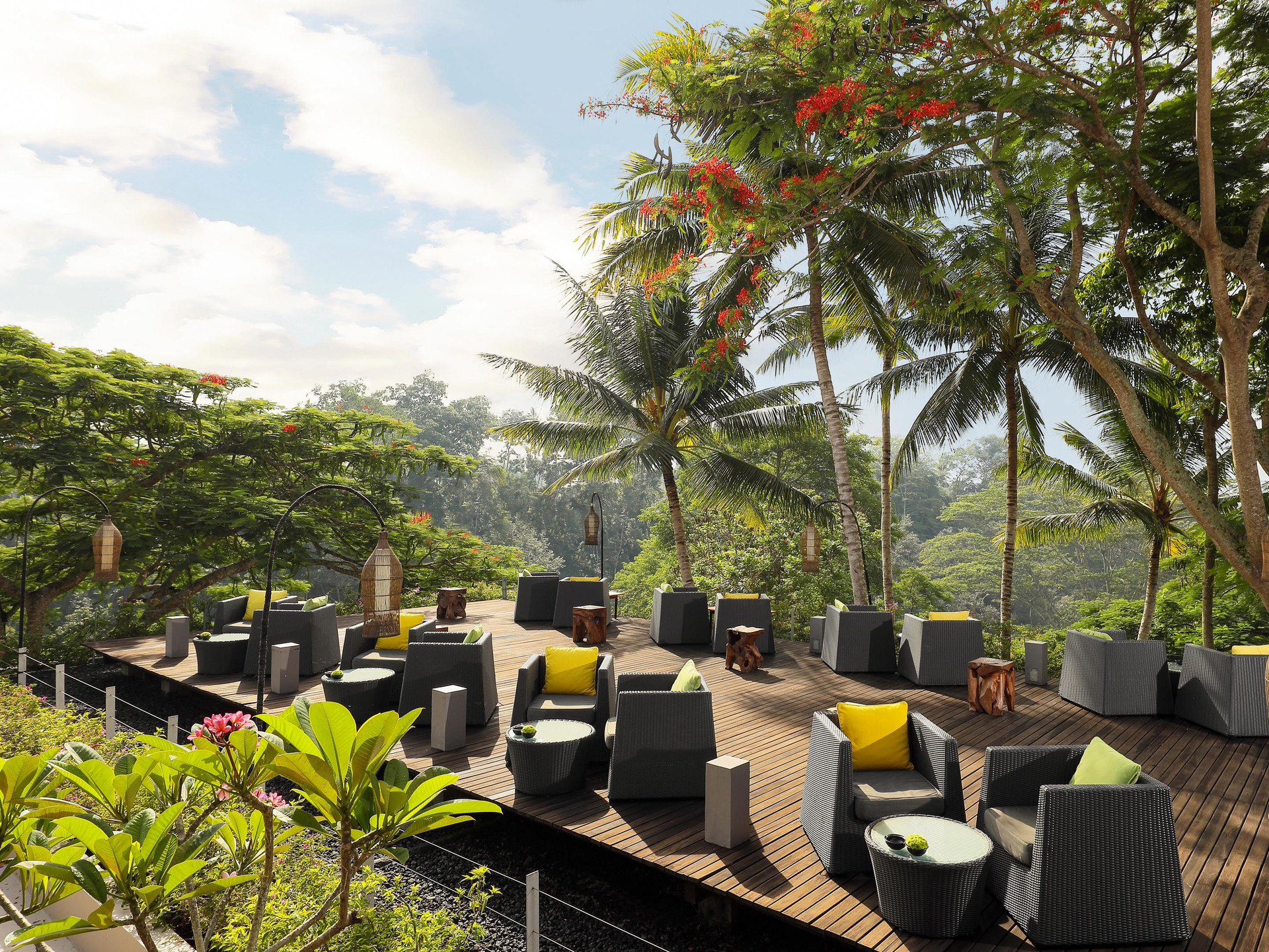 Bar/Salón Maya Ubud Resort and Spa