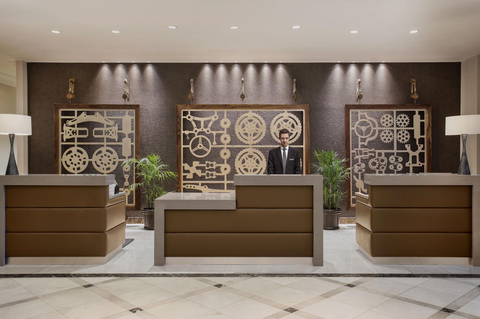 Vista Lobby Auburn Hills Marriott Pontiac