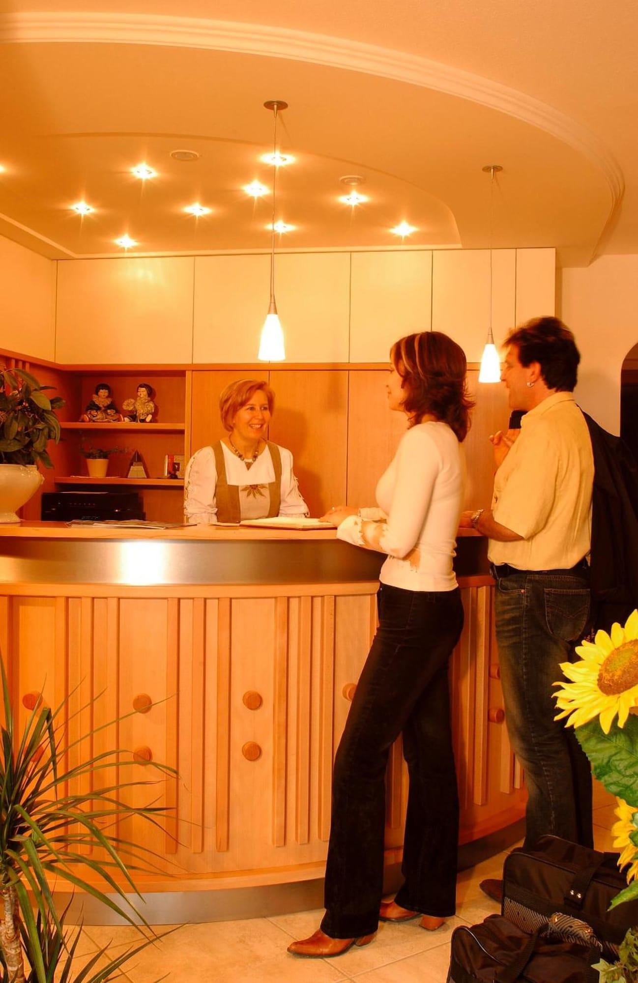 Vista Lobby Gasthof Laurin