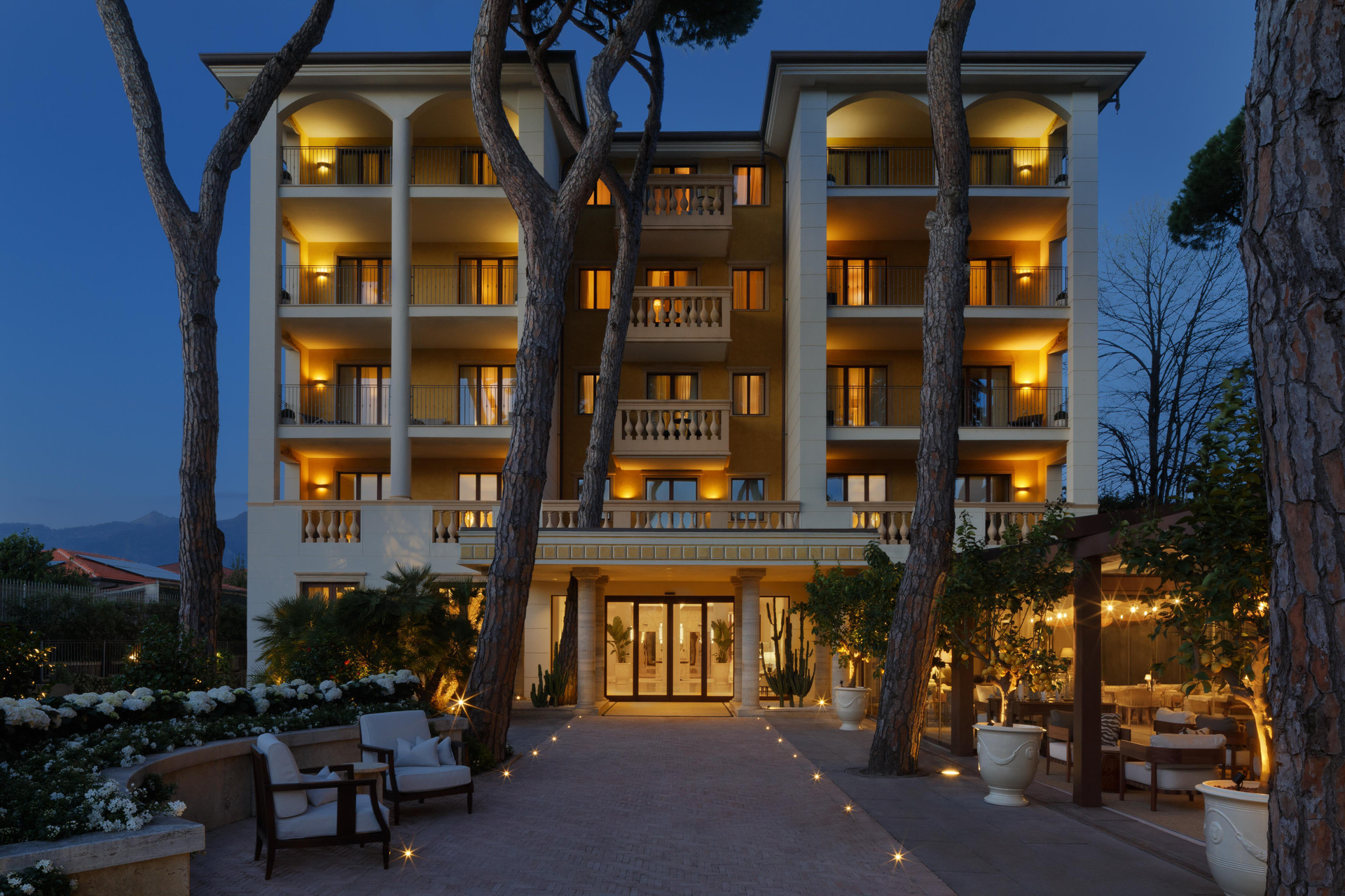 Vista Exterior Grand Hotel Imperiale