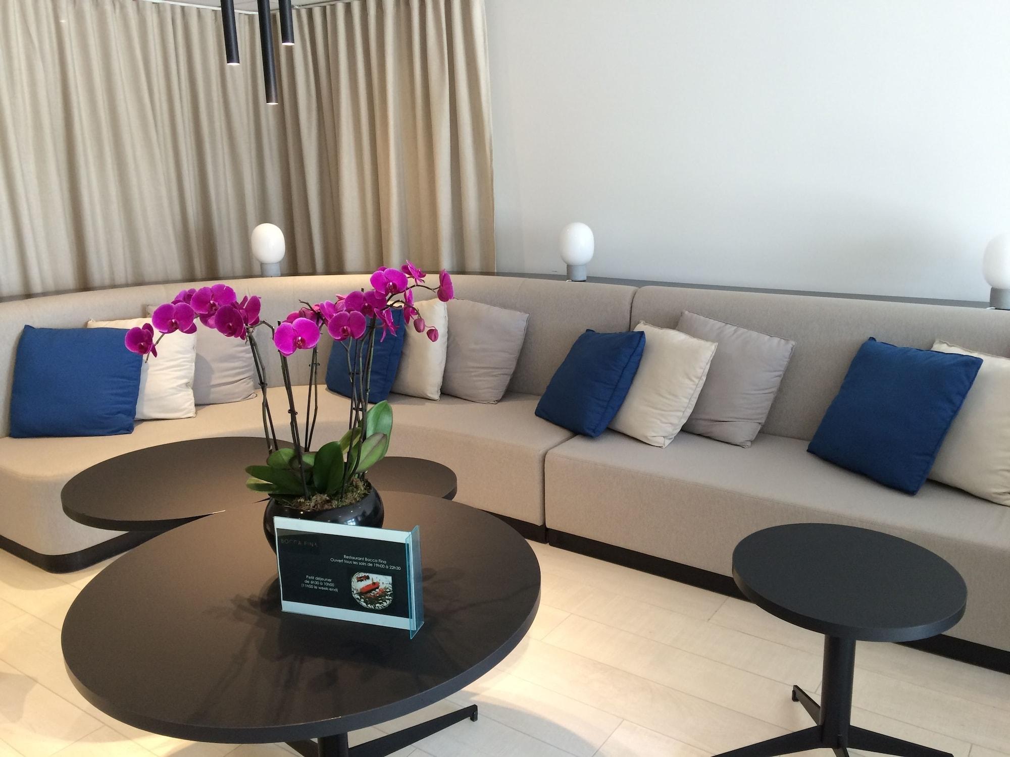 Vista Lobby Mercure Hotel & Spa Bastia Biguglia