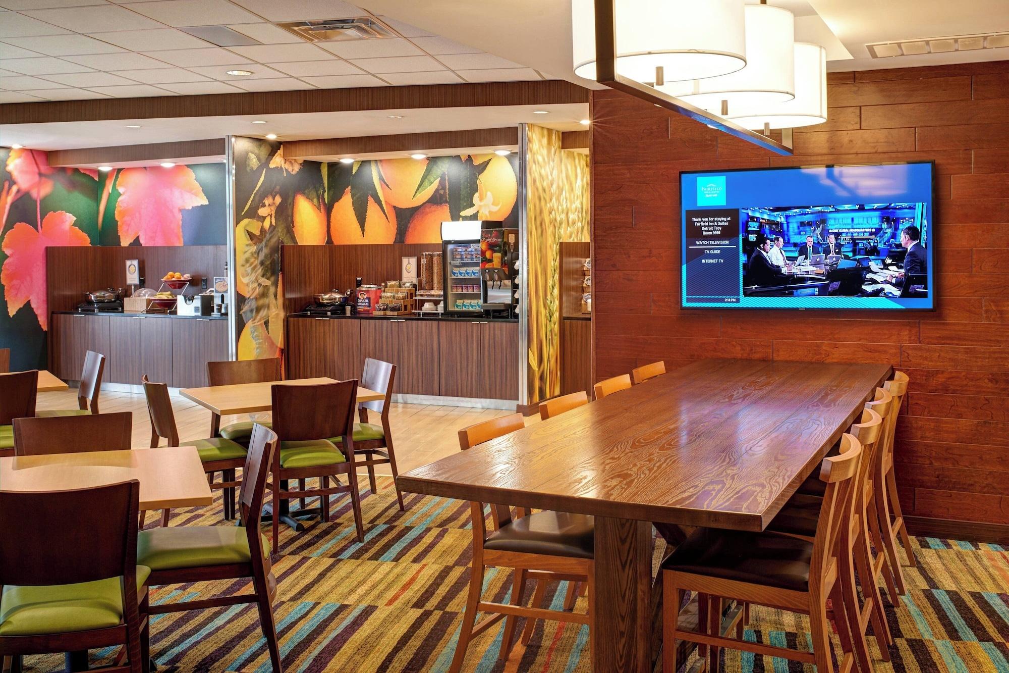 Restaurant Fairfield Inn & Suites by Marriott Detroit Troy