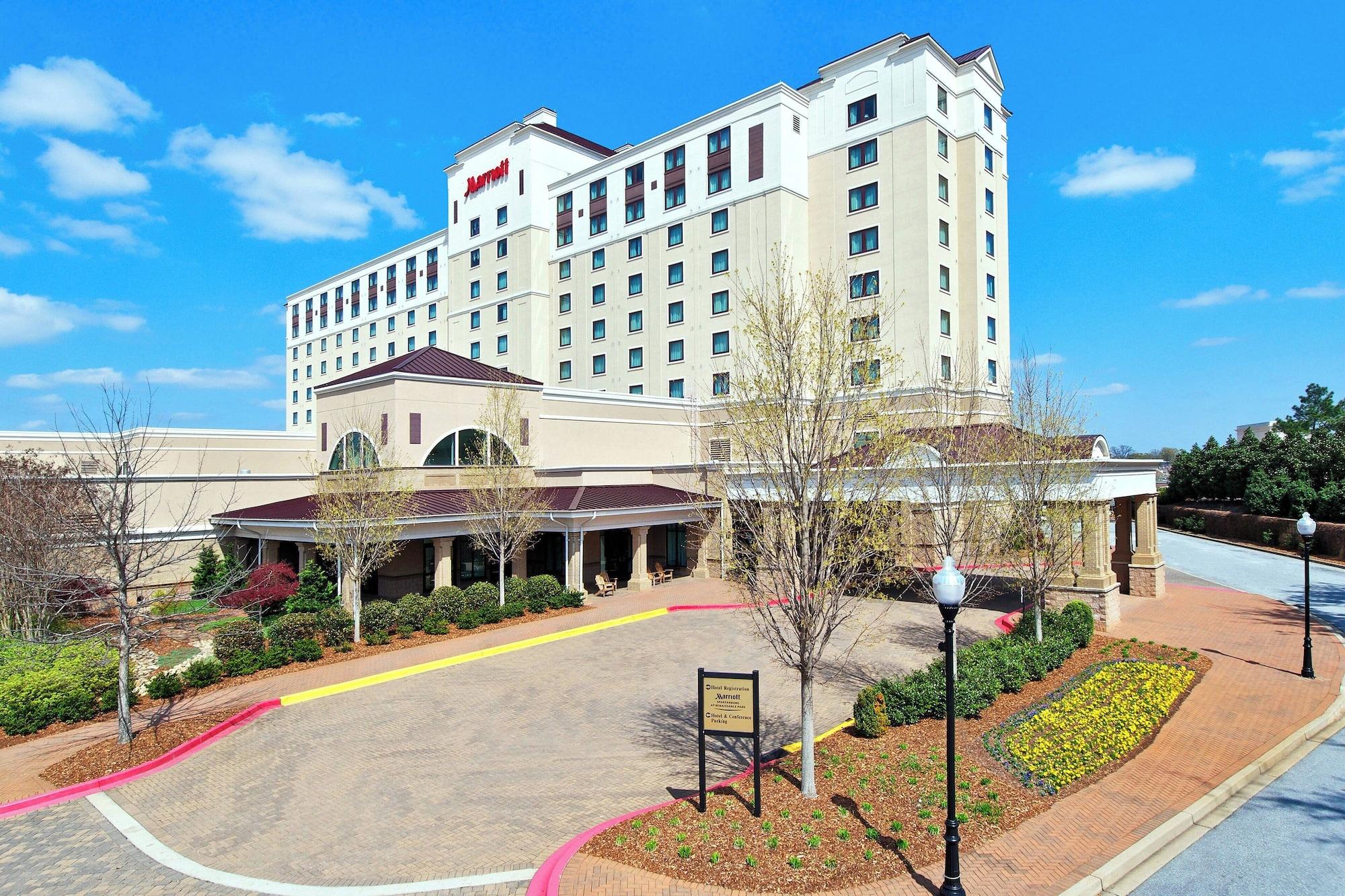 Vista Exterior Spartanburg Marriott