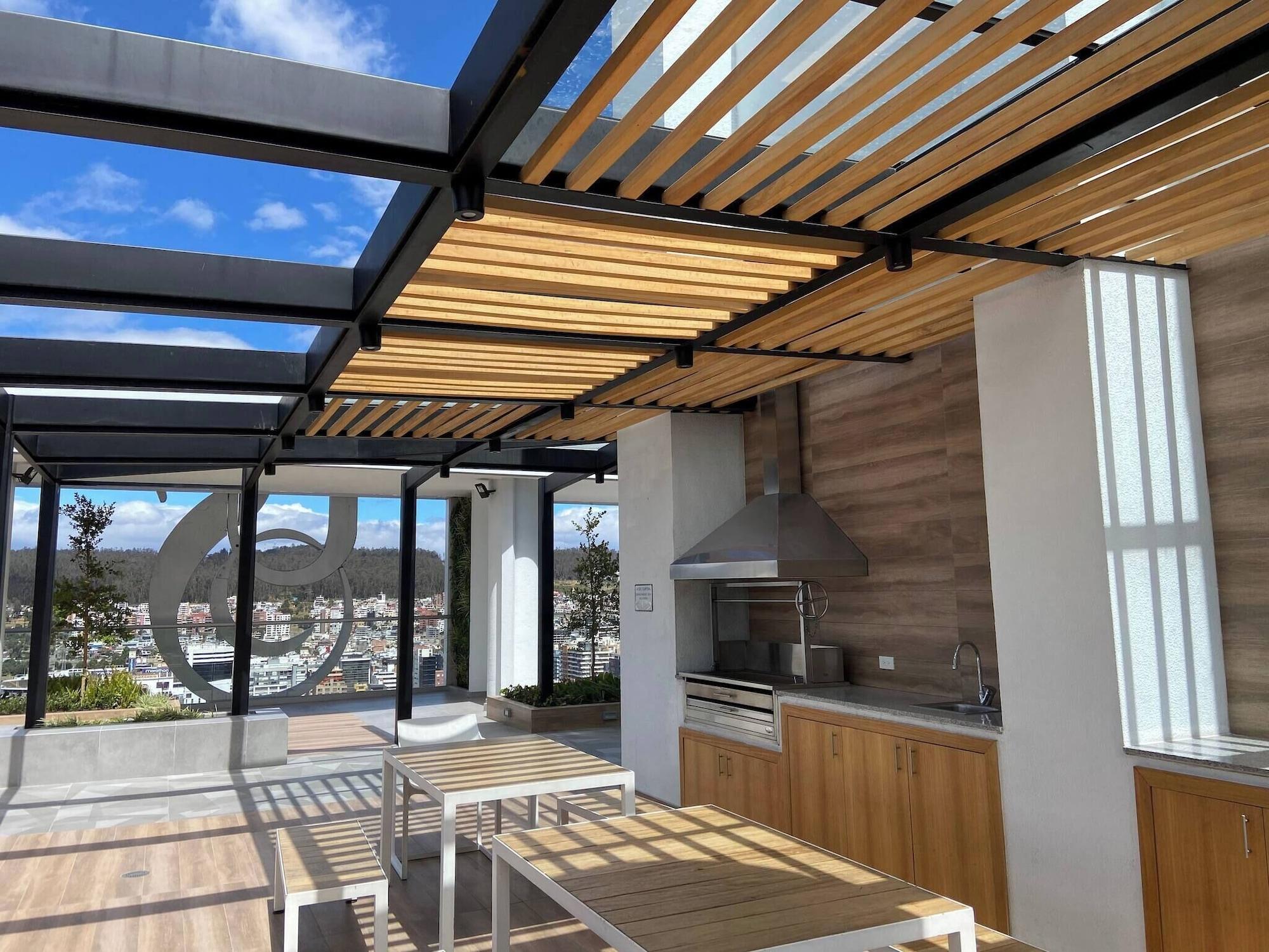 Restaurante Beautiful Apt-balcony in La Carolina 70 Qled TV
