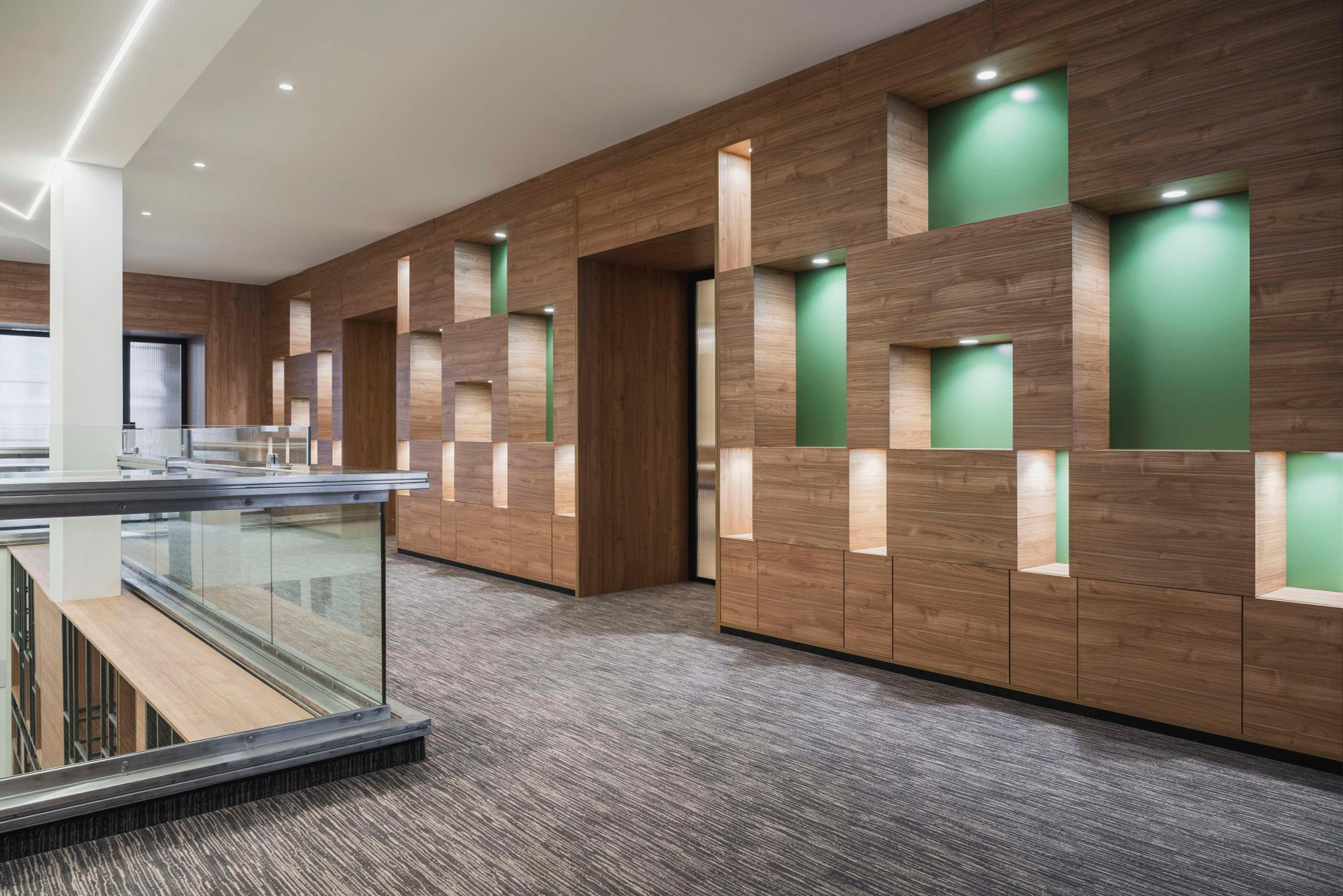 Vista Lobby Hilton Garden Inn Padova City Centre