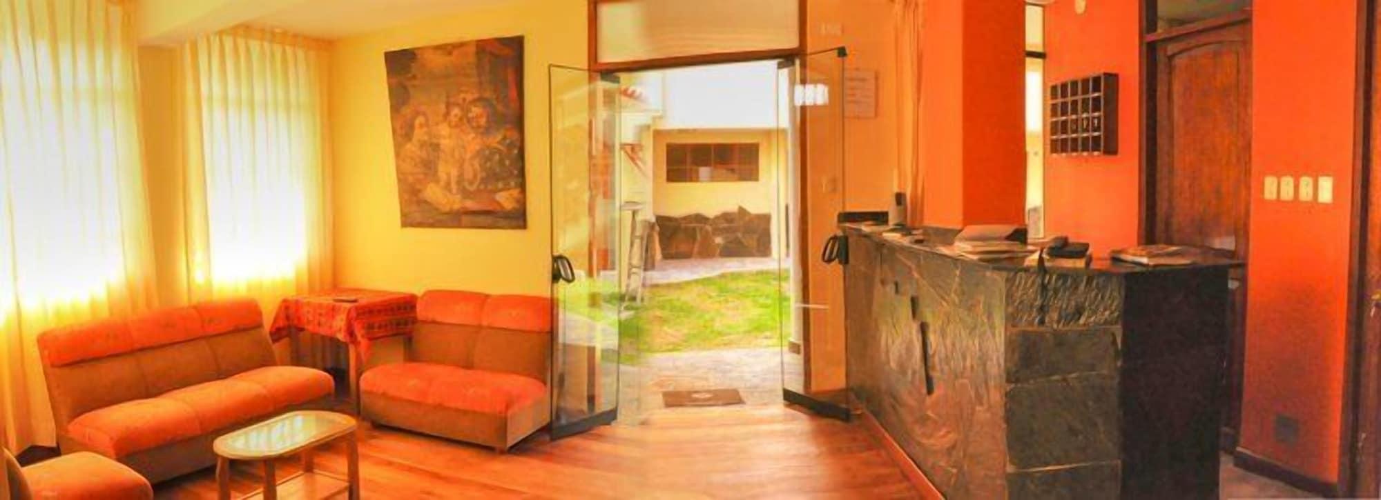 Vista Lobby Killa Qente Cusco Hostal