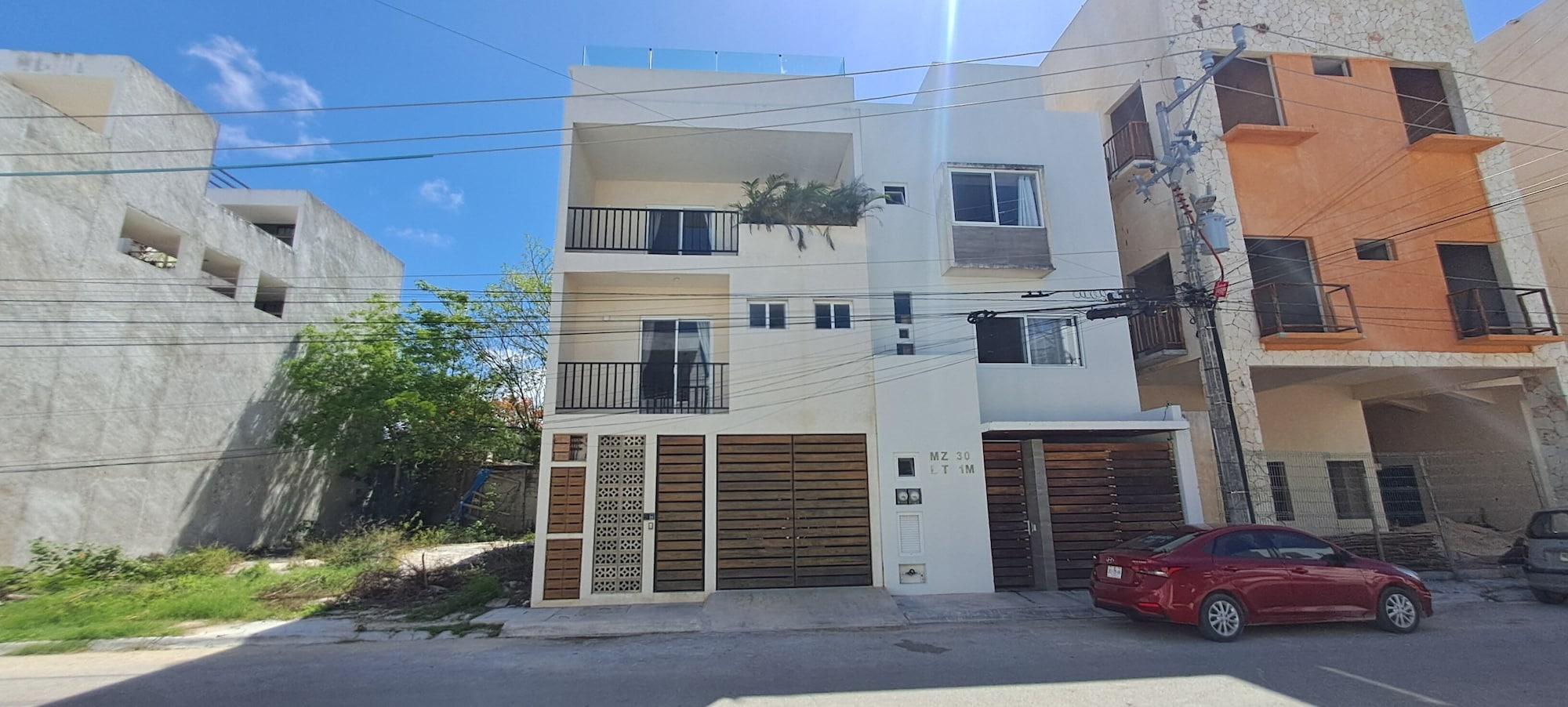 Vista Exterior Villas Tulum