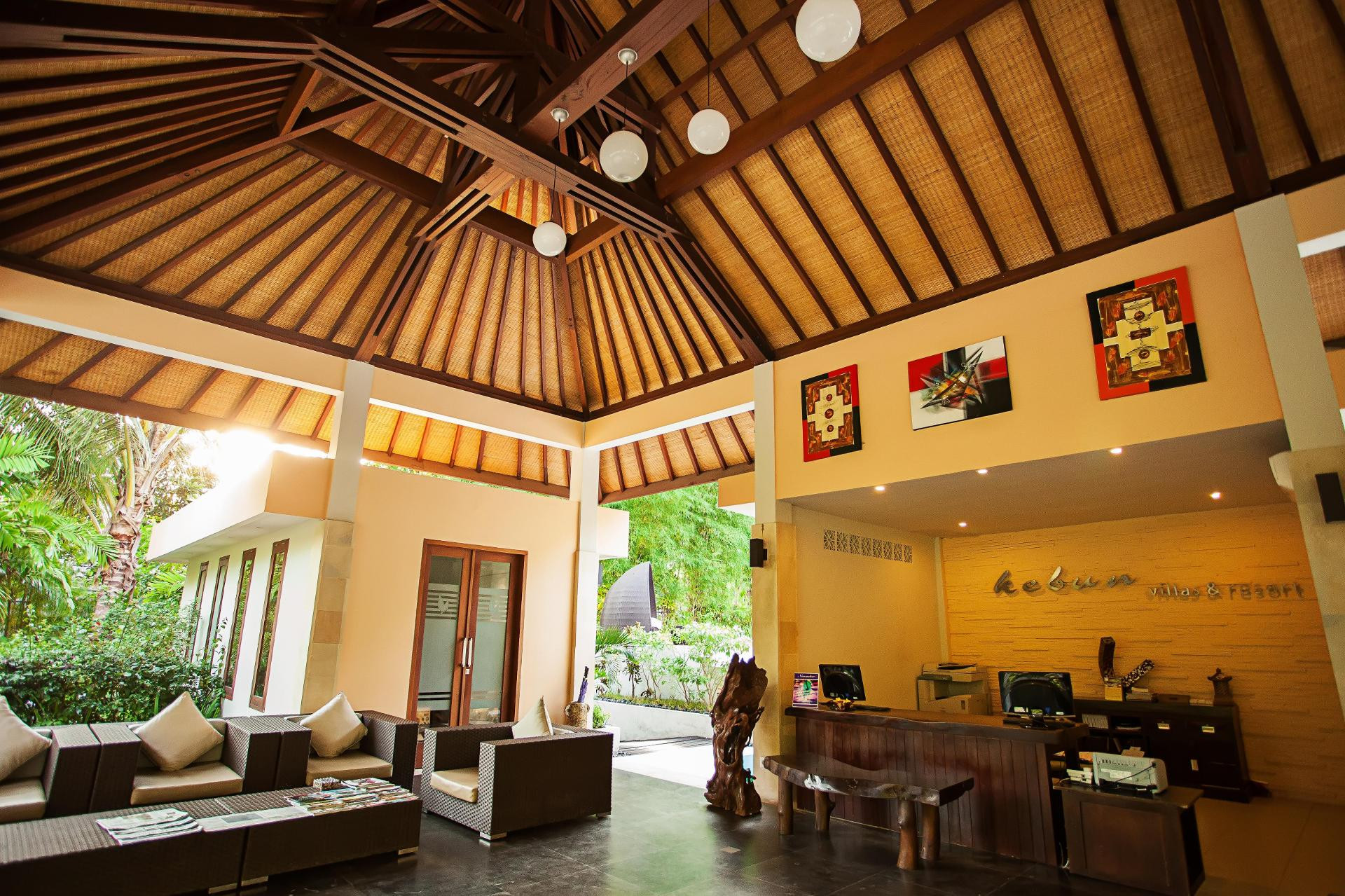Vista Lobby Kebun Villas & Resort