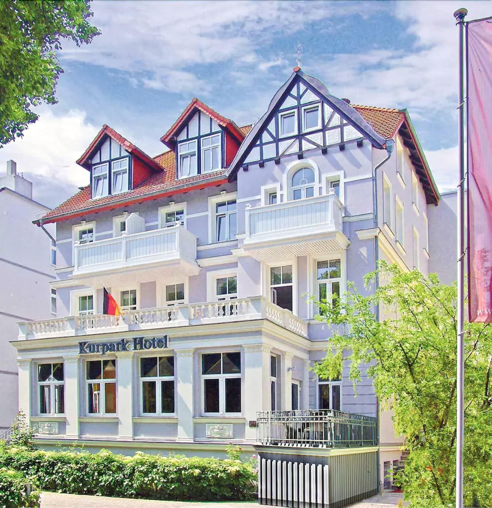 Vista Exterior Kurparkhotel Warnemuende