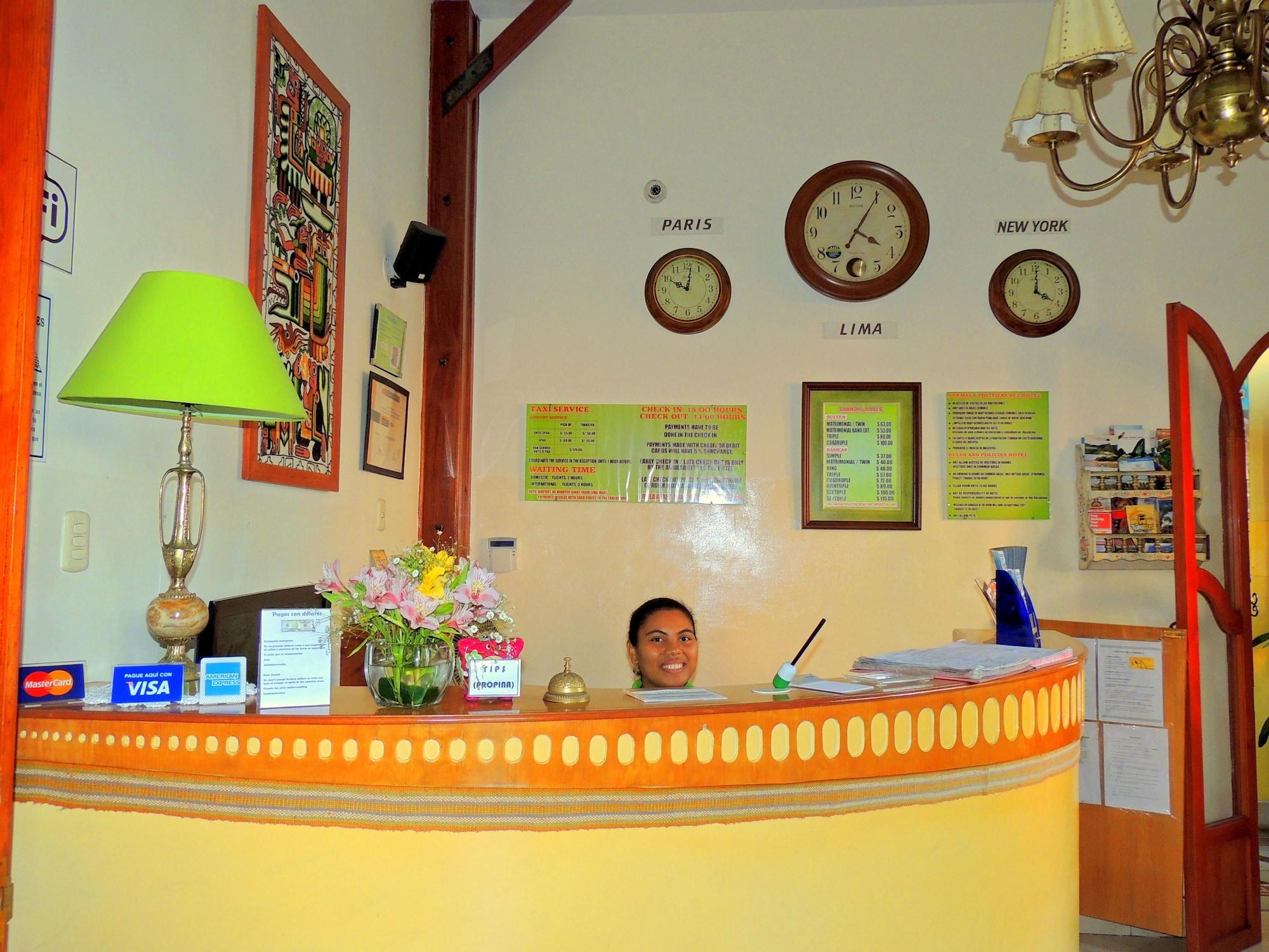 Vista Lobby Lima Wari Hotel Boutique
